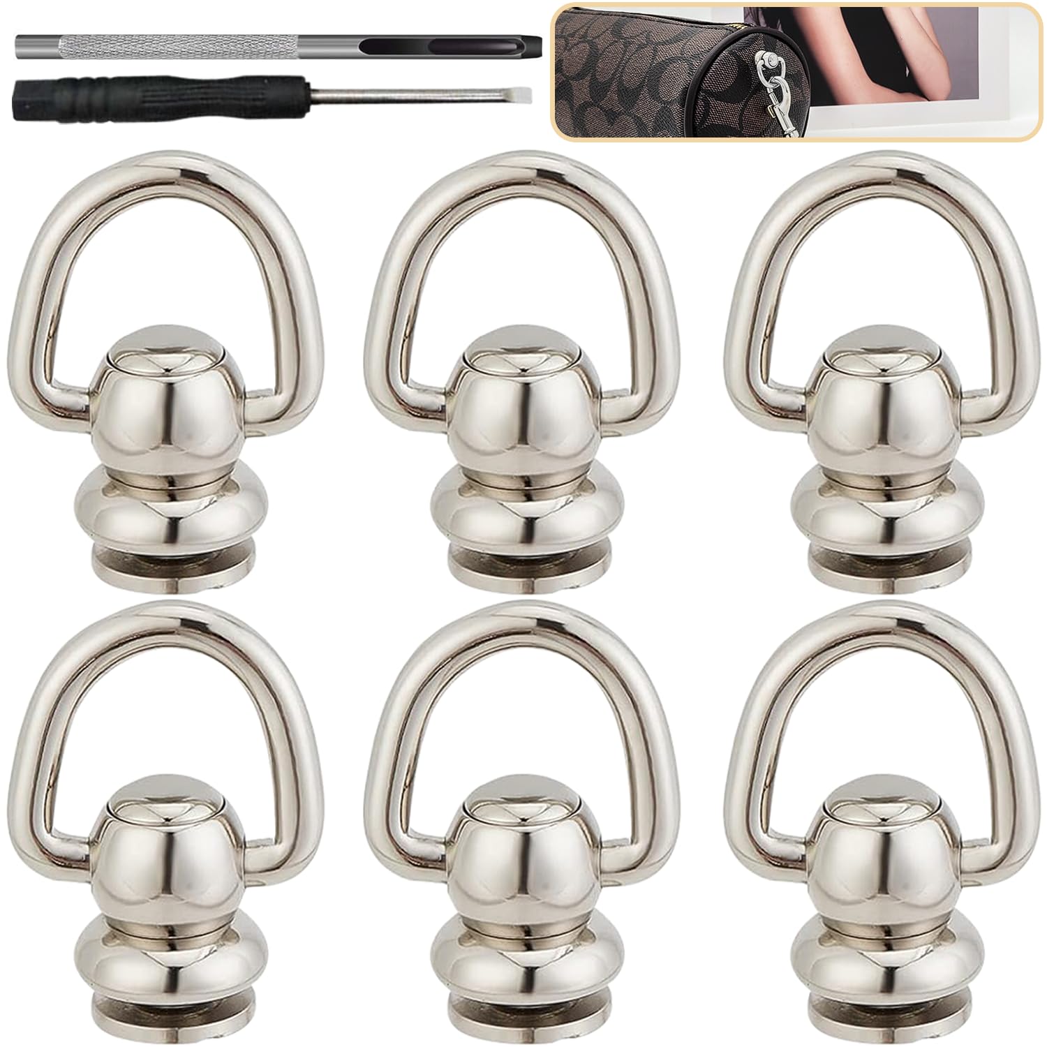 Rivets For Leather Crafting 30Pcs Brass Rivet Button Ball Studs