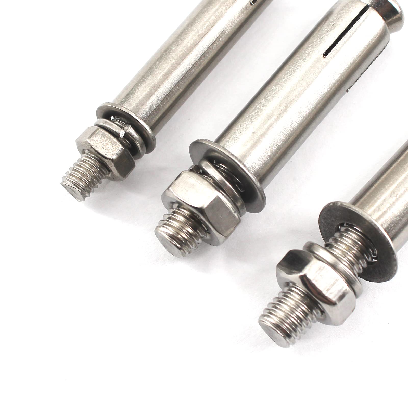 8x M8 X 120mm Edelstahl Dehnschrauben - 304 Edelstahl Expansionsbolzen Für Beton & Wand