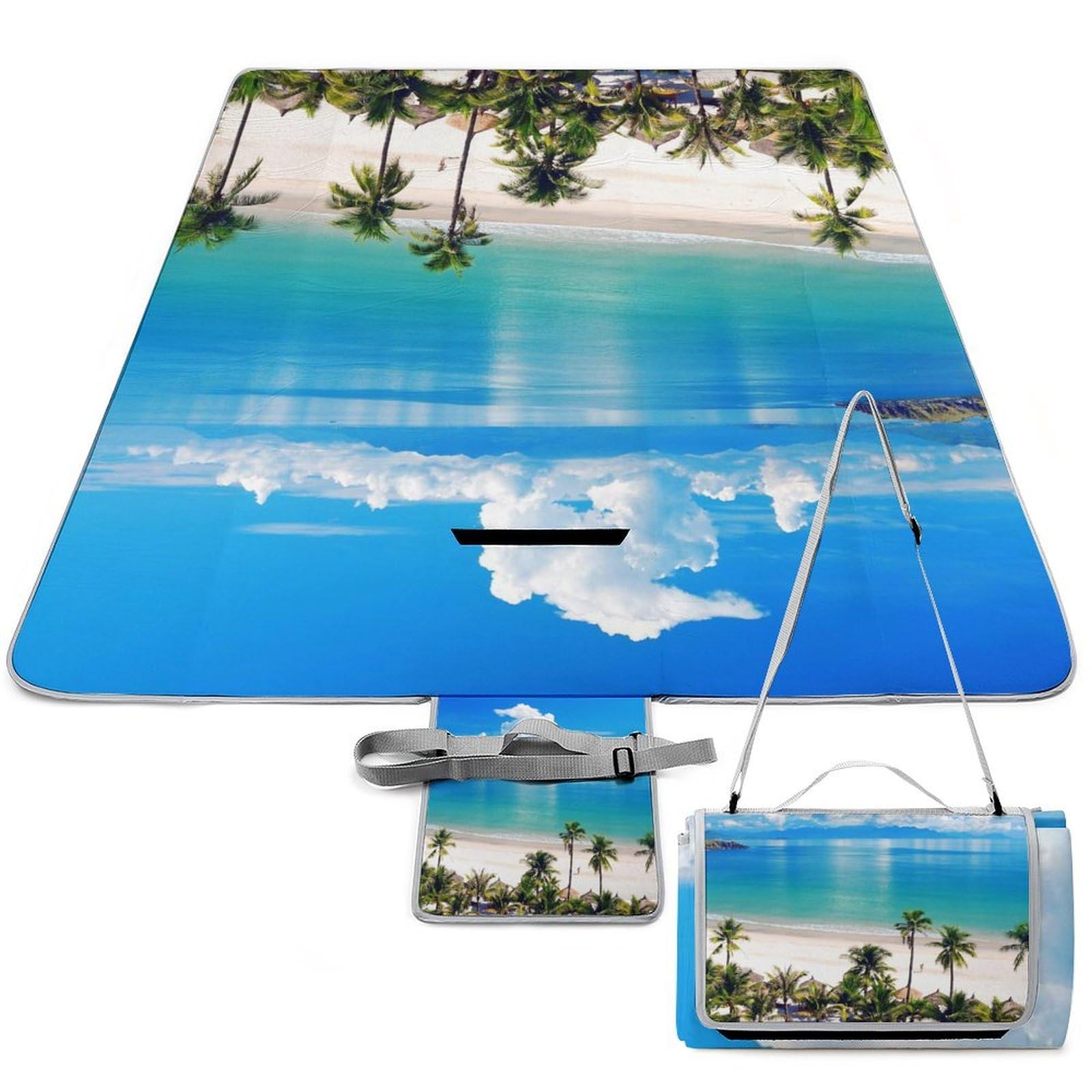 Couverture de pique-nique ocean idéale pour vos journées farniente à la plage