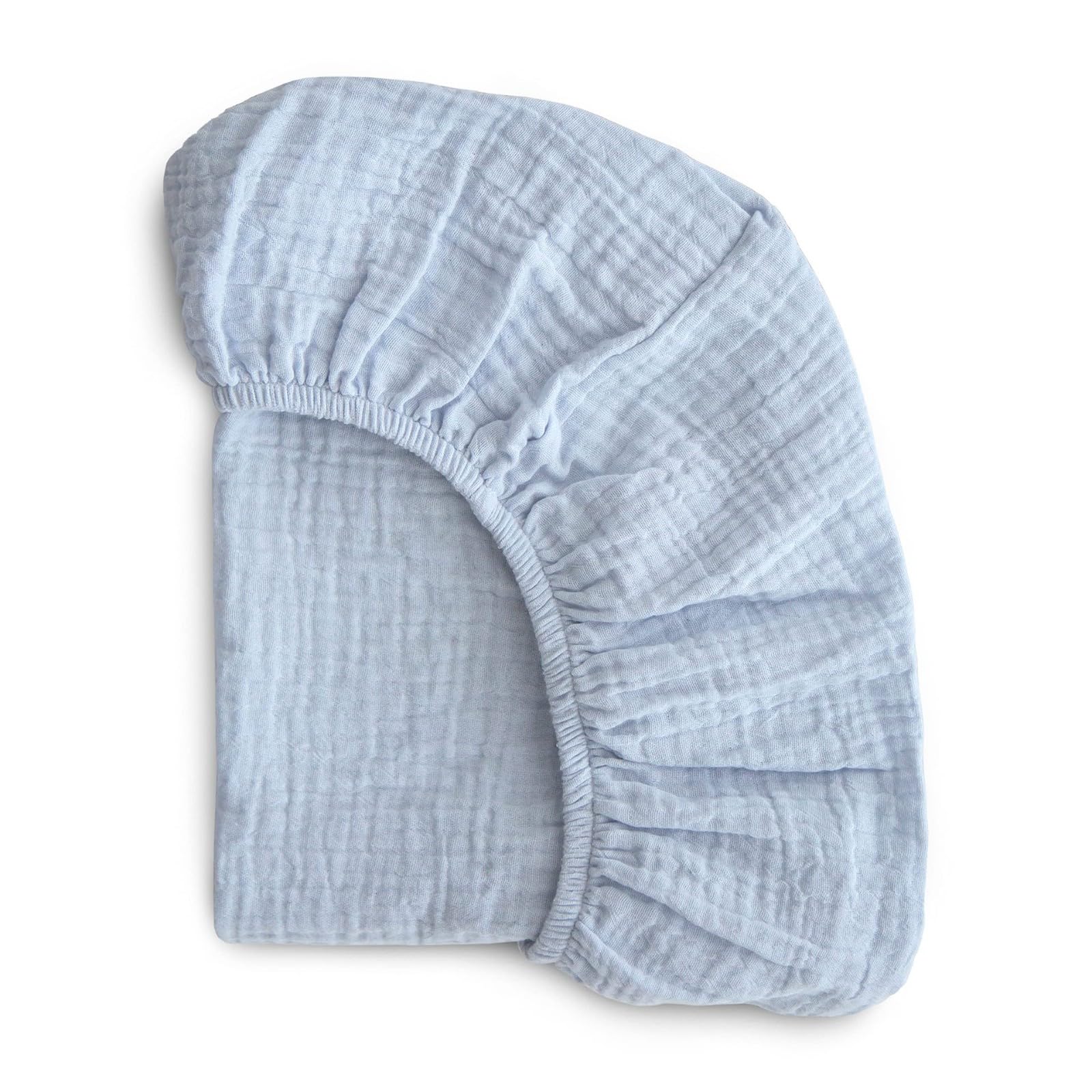 Parure de lit en mousseline pur coton respirant collection draps quatre pièces