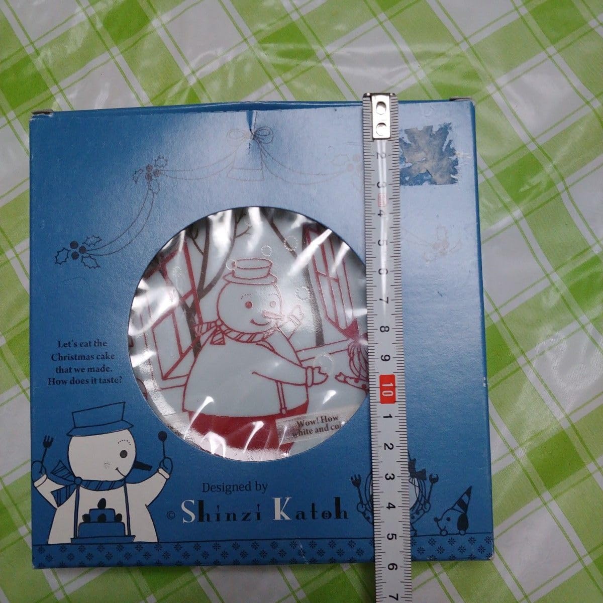 Amazon.co.jp: シンジカトウ Shinzi katoh クリスマスプレート 絵皿