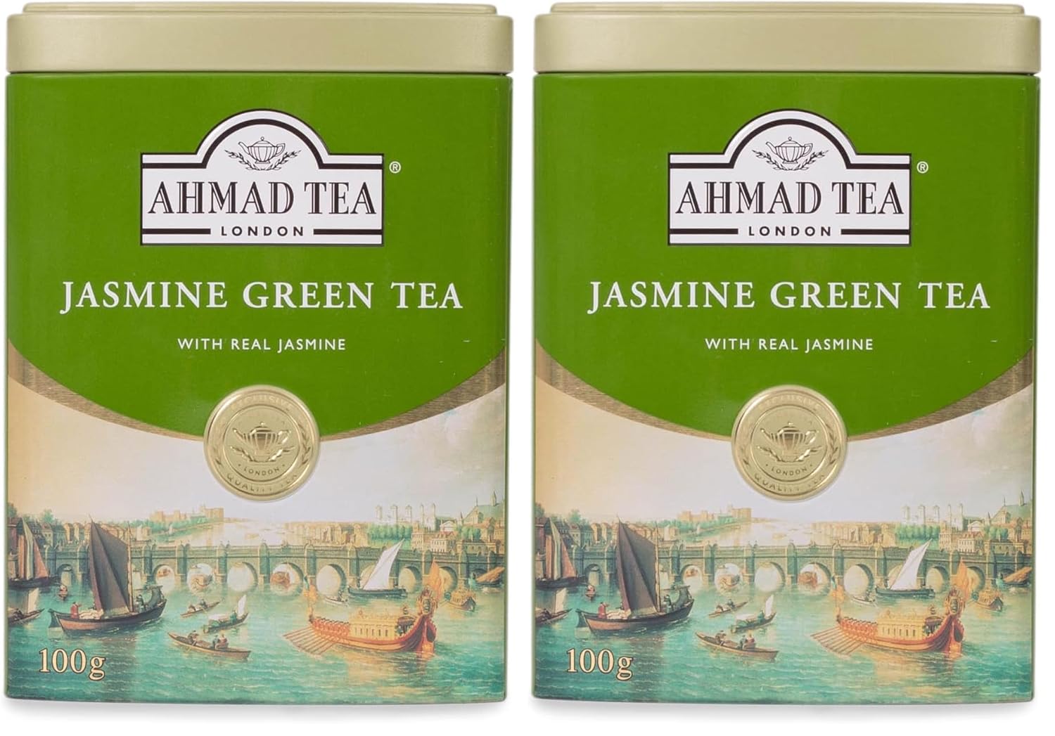 Ahmad Tea Black Tea, Ceylon Opa Loose Leaf, 454g - Caffeinated & Sugar-Free