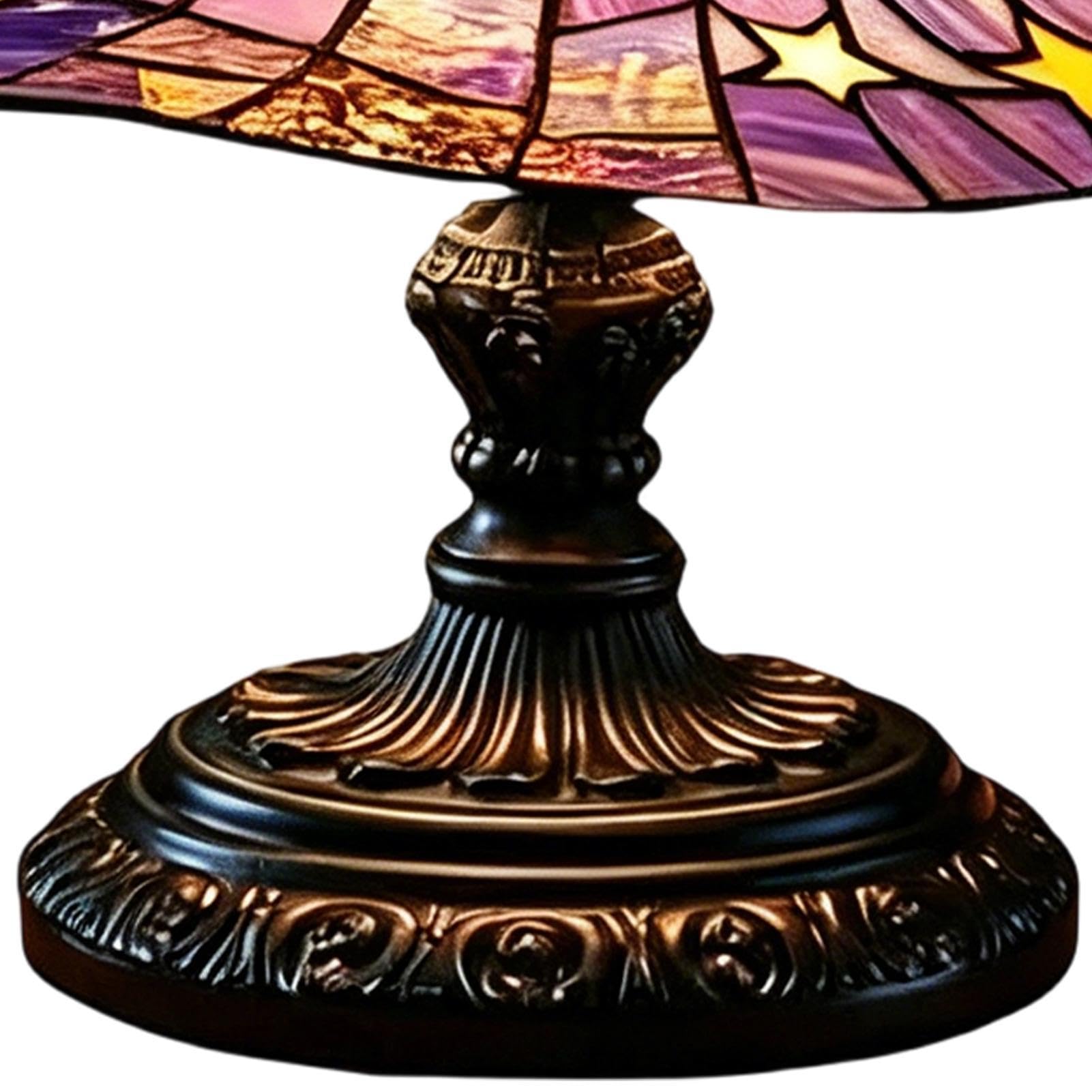 Lampa Kapelusz Czarownicy Lampki Nocne Gotyckie z Żywicy Zasilane USB