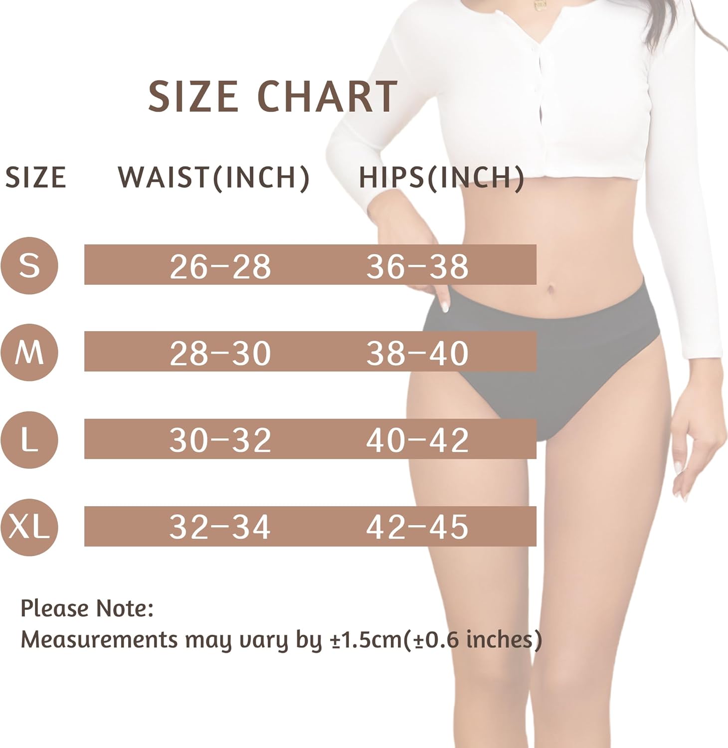 XI LIU 6 Pack Bikini Underwear for Women Stretch Breathable High Waist Women's Bikini Panties - Image 8