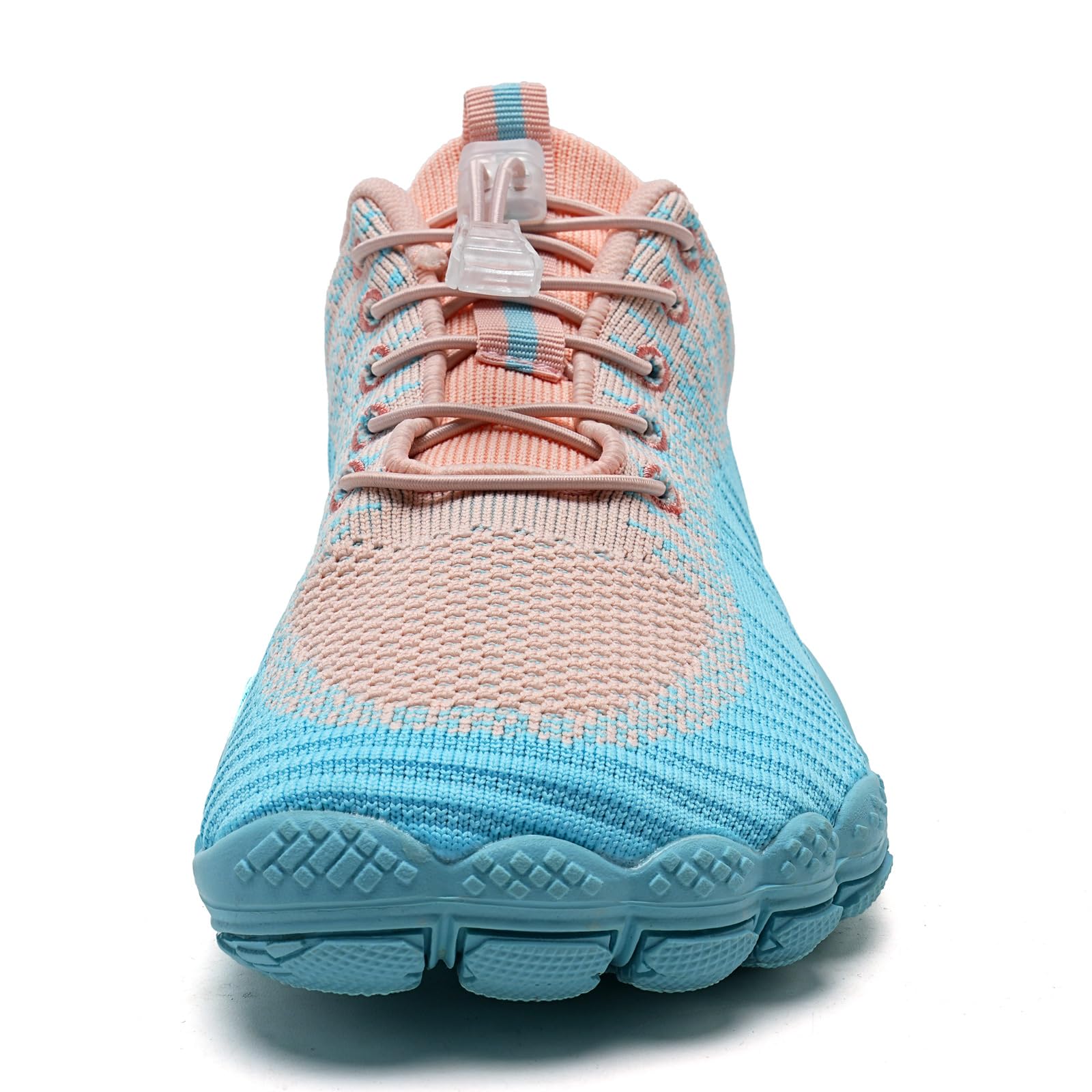 WateLves Zapatos de agua para hombre y mujer, calcetines de playa, transpirables, anchos, para nadar al aire libre, caminar, antideslizantes, para piscina, senderismo, kayak, buceo, surf, A-rosa/azul,