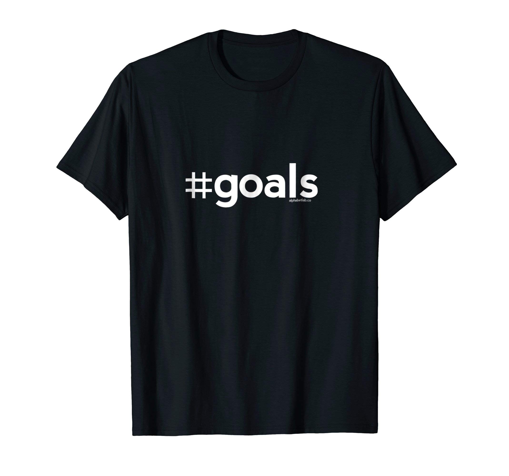 Hashtag Shirts Collection by alphabet labHashtag Goals T-Shirt | Fun Gifts for Men Women Boys Girls