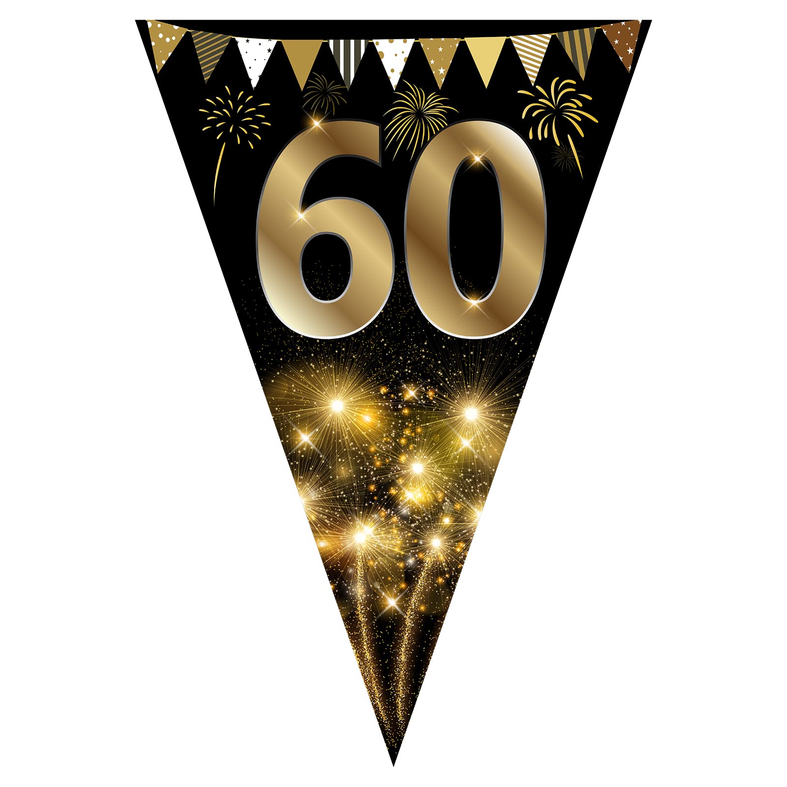 60 Anni Compleanno Festa Decorazioni Oro Rosa, 60 Striscione di Compleanno, 60 Anni di Buon Compleanno Decorazione di Festa per Donne, 60 Feste di Compleanno Bandiera Porta, Segno di Benvenuto