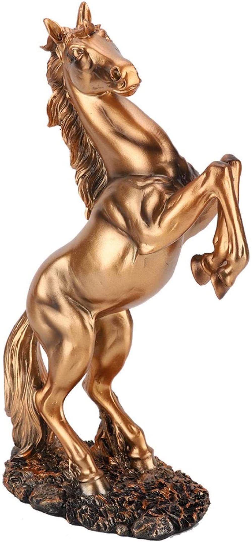 ZXGRfdefa figurine, For Office Decor for Sculpture Crafts Home Furnishings Living Room(Bs 021 Copper Color)