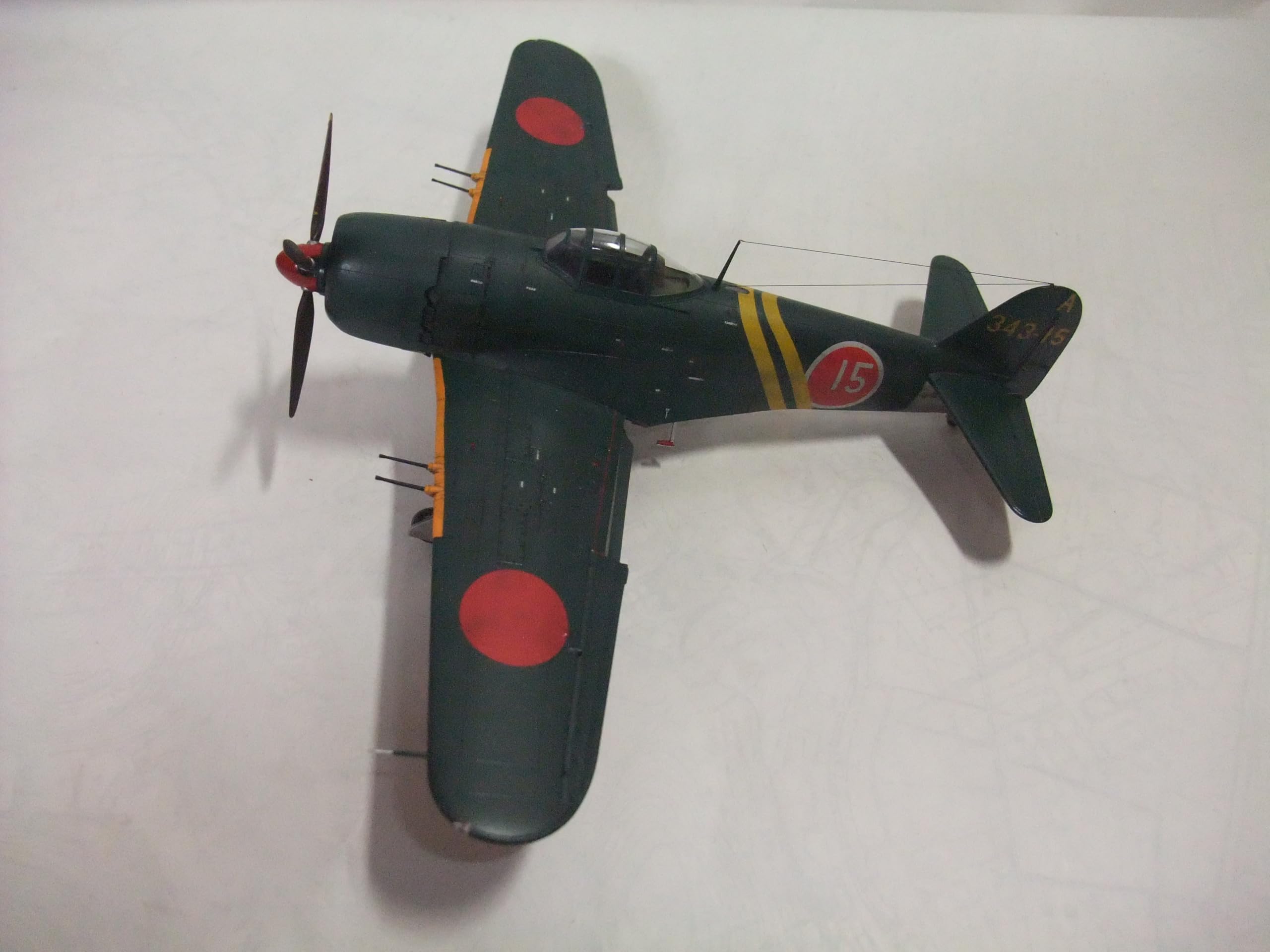 Amazon | 完成品 紫電改 日本海軍戦闘機 サイズ48分の1