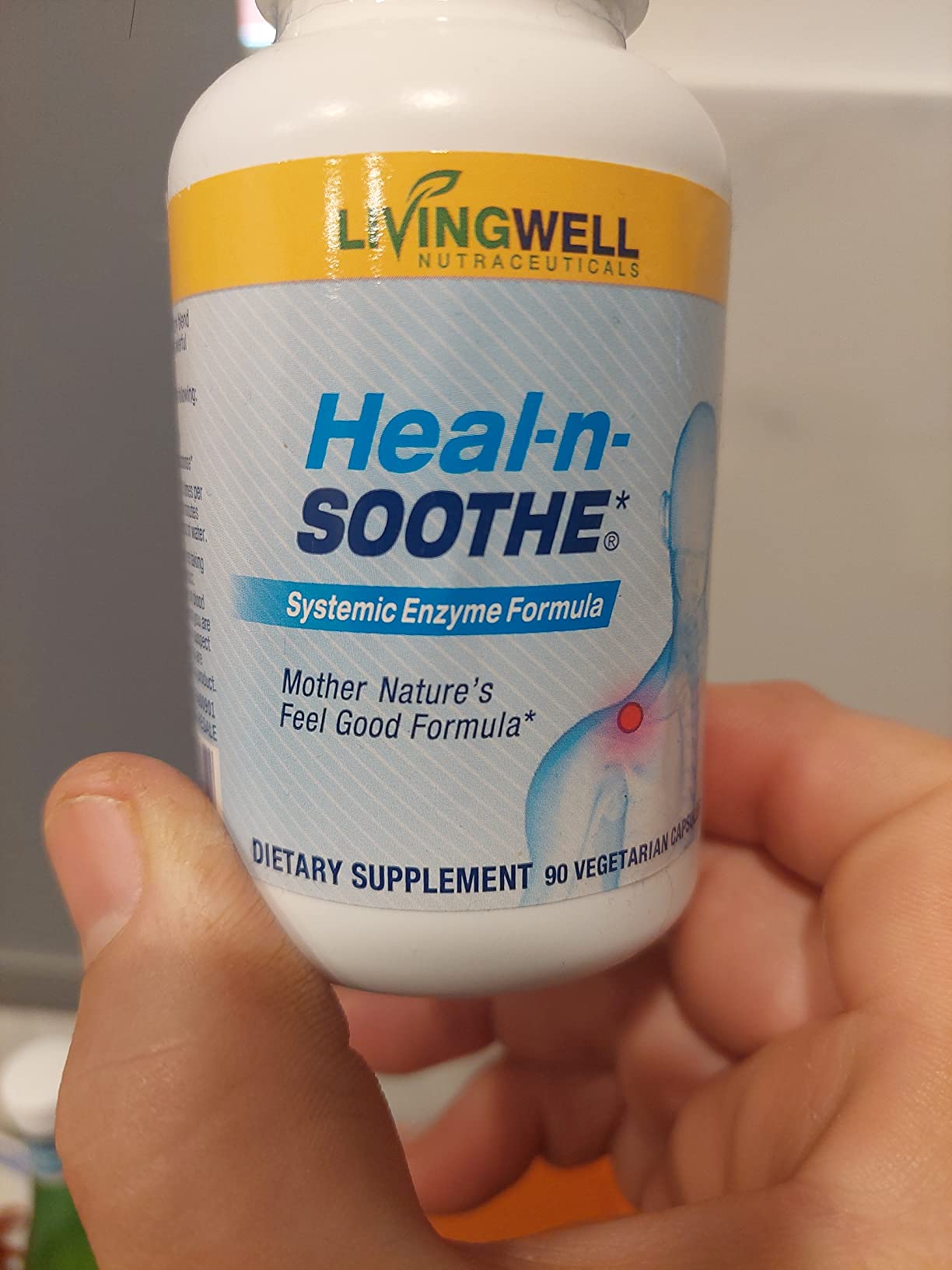 HEALNSOOTHE 180 Count Two Pack Pain Relief Anti Inflammatory