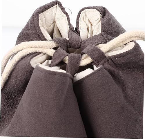 Miniatura 2 de DOITOOL Bolsa de almacenamiento de té, tazas de té asiáticas, taza de té japonesa, taza de té portátil, bolsa de almacenamiento de té de porcelana,