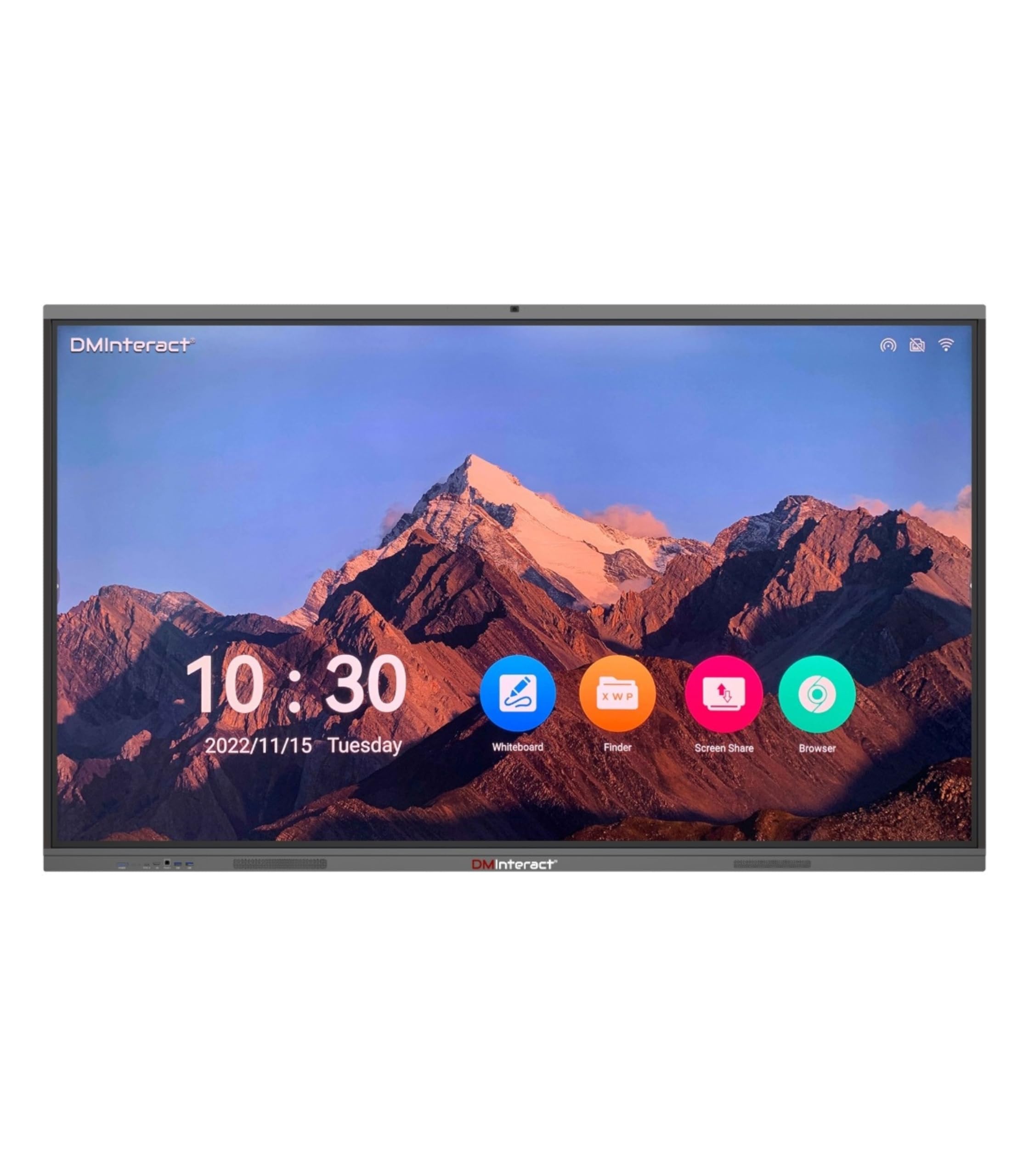 86" 4K (3840 x 2160), 8GB RAM, 128GB ROM, Android 14, Interactive Flat Panel with 48MP Built-in Camera, 8 Array Mic & OPS (Core i7, 11th Gen, 16GB, 512GB SSD, Licensed Windows 11 Pro)