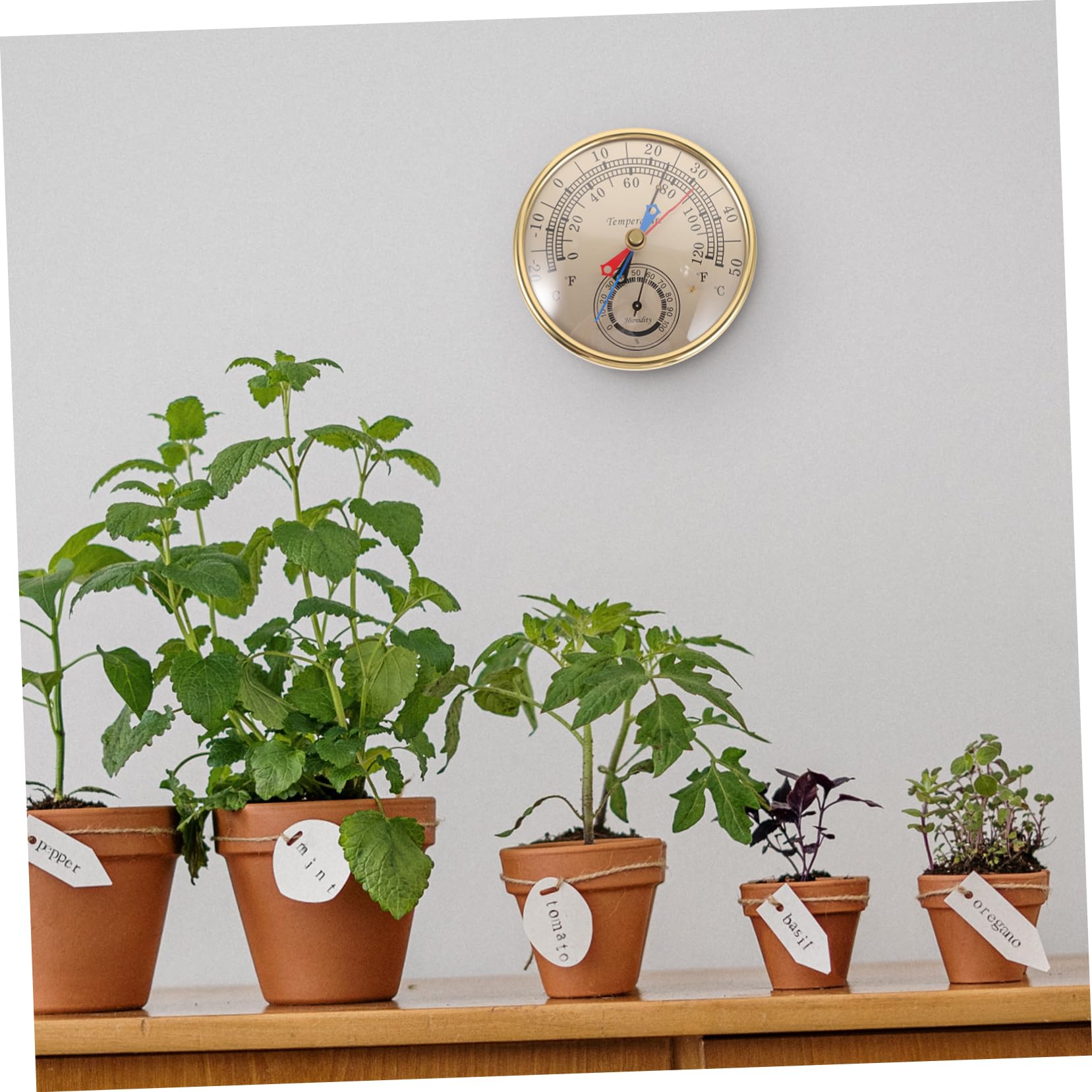 UPKOCH 5 Pièces Thermomètre Compteur D'humidité Capteur De Température Wifi De Plein Air Chambre D'intérieur Hygromètre Pour L'extérieur Météo Humidimètre Précis Camping Plastique