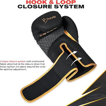 BRAVOSE Alpha Strap Boxing Gloves Mens, Women for Entry Level Boxers for Punching Bag Training & Sparring MMA Kick Boxing Muay Thai Made By Premium PU Leather Ventilated Palm