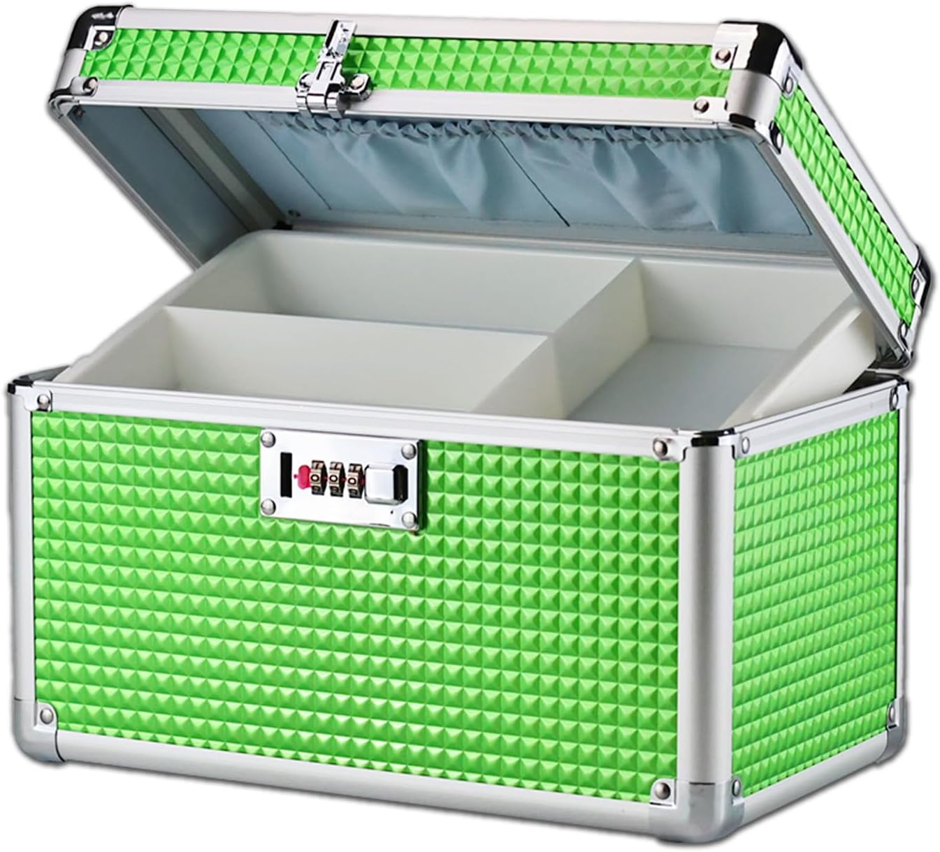 Portable Combination Lock Storage Box with Handle – Multipurpose Locking Case for Home & Outdoor Use, Secure Storage for Accessories, Medicine, Cosmetics, Toys & Tools