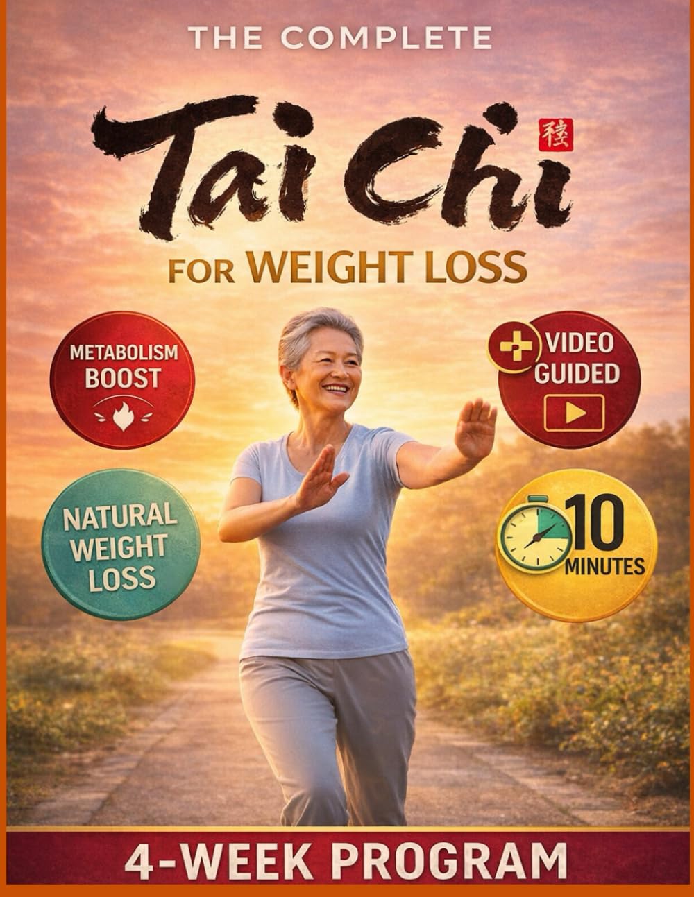 The Complete Tai Chi for Weight Loss: Gentle Movement for Natural Weight Loss & Metabolism For Seniors Over 60 with Video Demonstrations