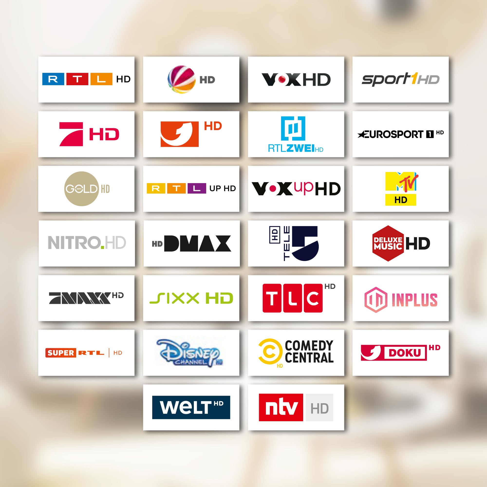 STRONG SRT7815 Digitaler HD Satelliten-Receiver, HD-SAT-Empfang, inklusive HD+ Karte für Deutschland