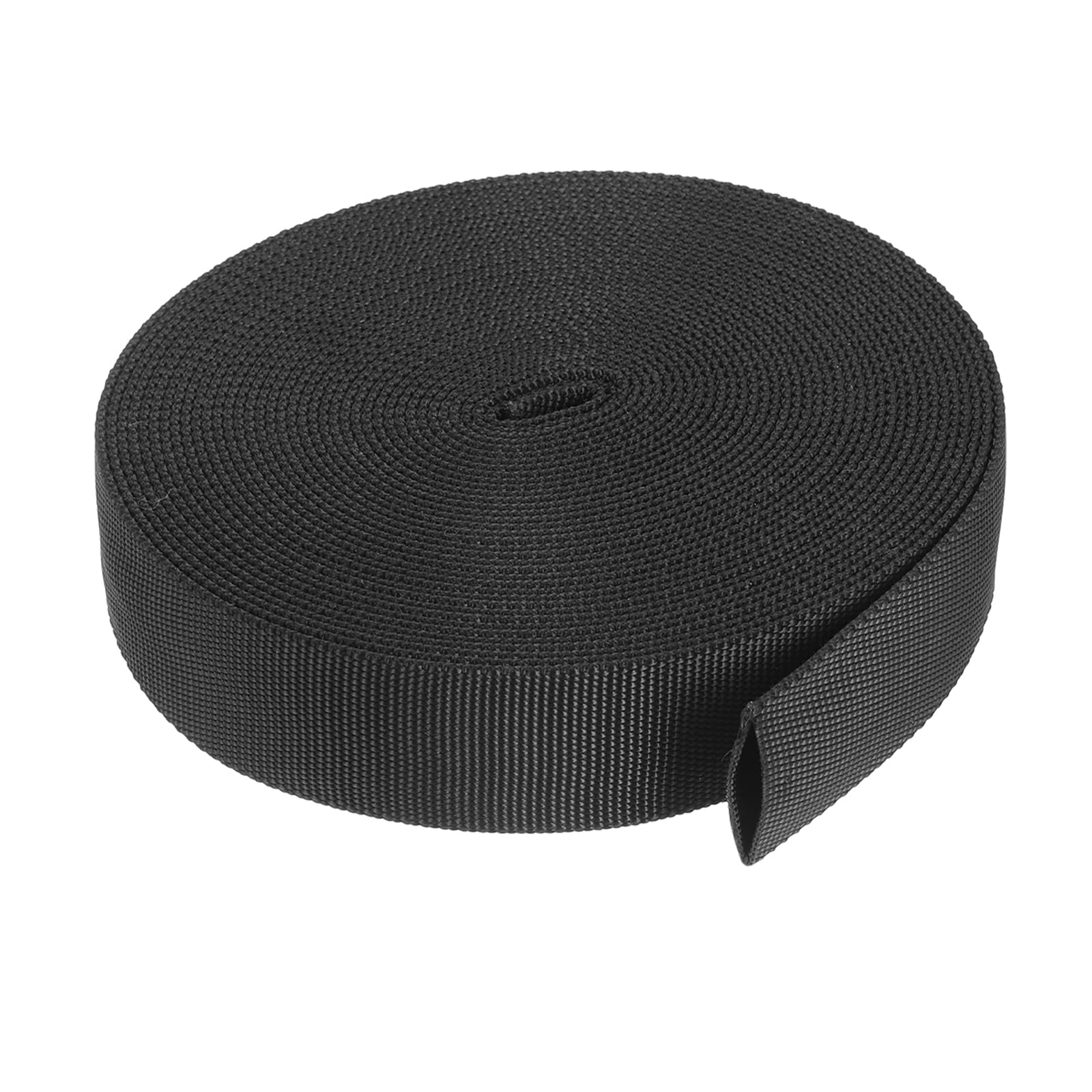 sourcing map Nylon Protective Hose Sleeve 21mm ID 10 Meters Cable Cover Sheath Protection Hydraulic Hose Wrap for Welding Cord Tig Torch Hydraulic, Black