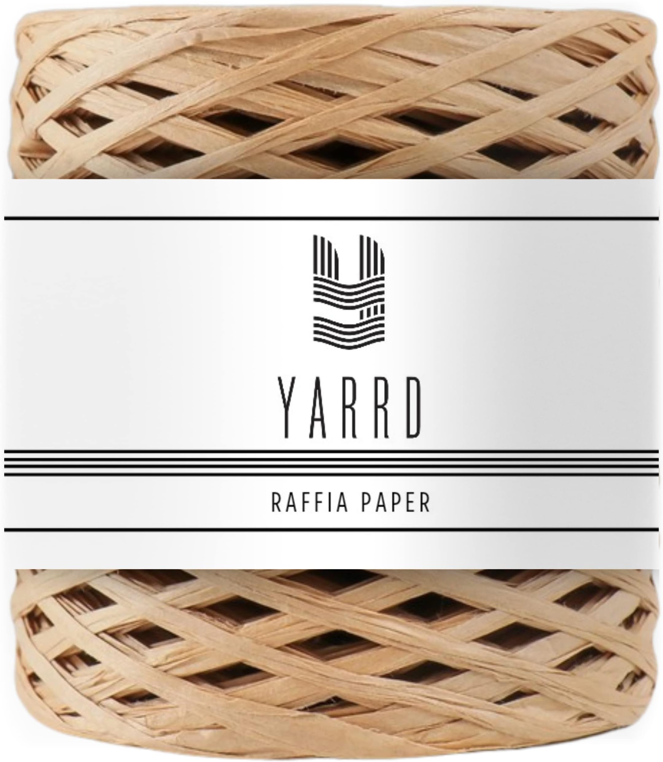 218 Yards Raffia Ribbon for Gift – Wrapping Twine String Packing Paper Twine Ribbon of Natural Color 1/4 Inch Wide Craft Tape for DIY Natural Beige Rafia