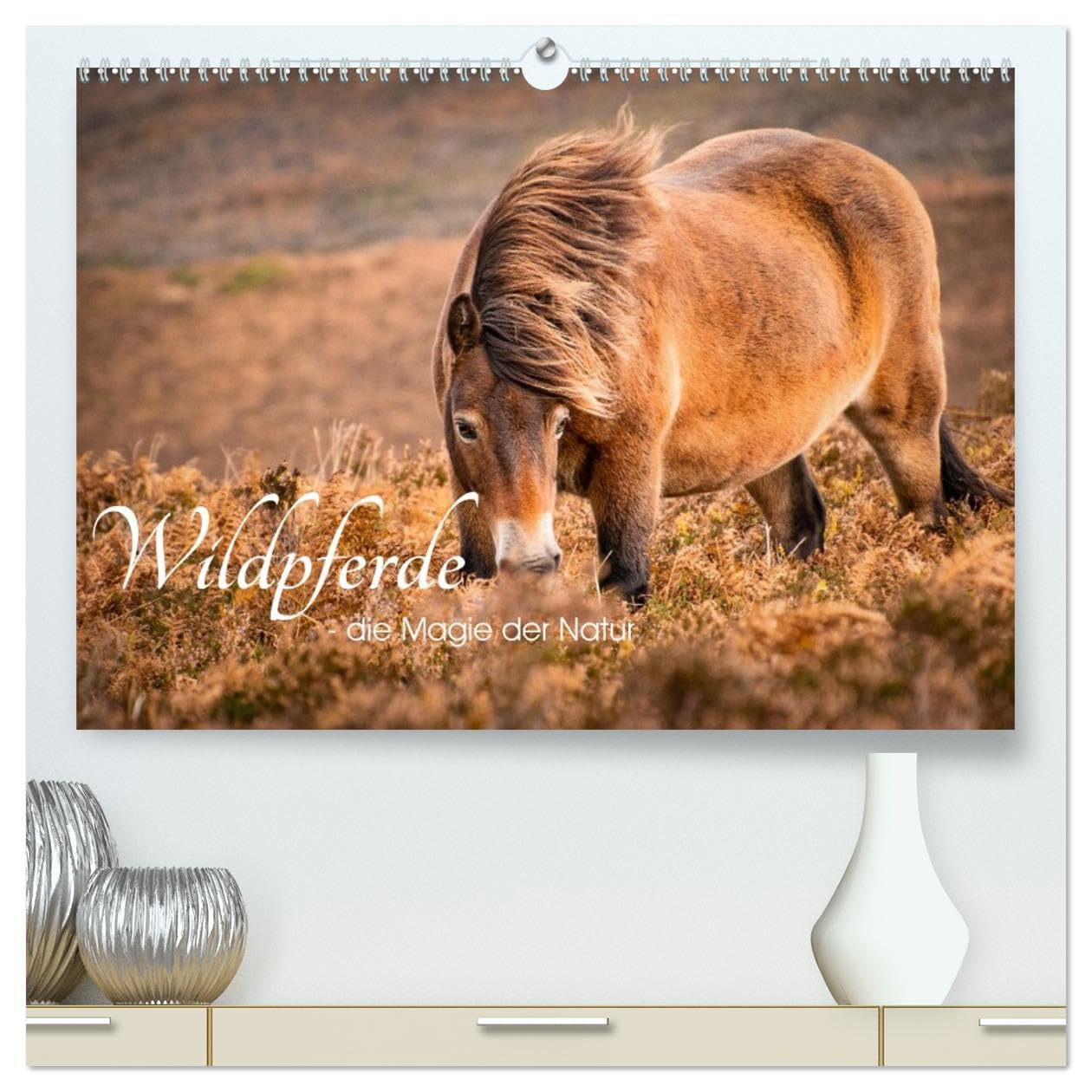 Wildperde - die Magie der Natur (hochwertiger Premium Wandkalender 2026 DIN A2 quer), Kunstdruck in Hochglanz: Magie wilder Pferde (CALVENDO Tiere)