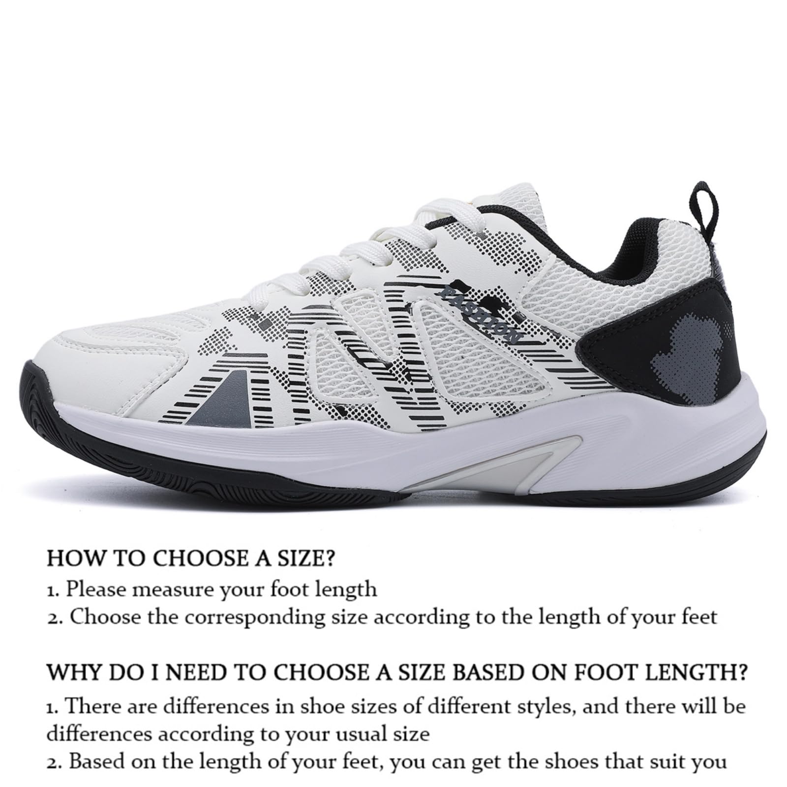 JiuQing Zapatillas Bádminton Hombre Calzado Transpirable Tenis Pickleball | Suela De Goma Antideslizante, Ligeras Cómodas, Zapatillas Para Pista Cubierta, Para Squash Y Deportes De Raqueta