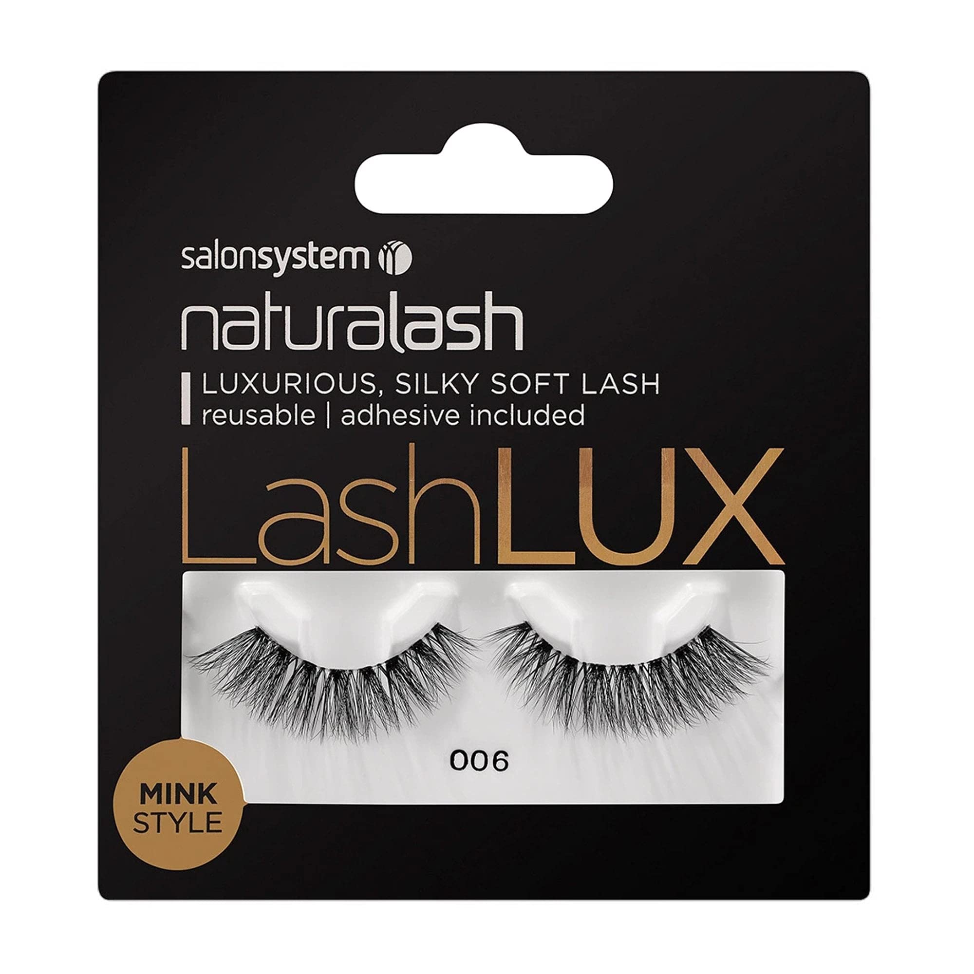 Salon SystemNaturaLASH - LashLux - No 006 Reusable Eyelashes -