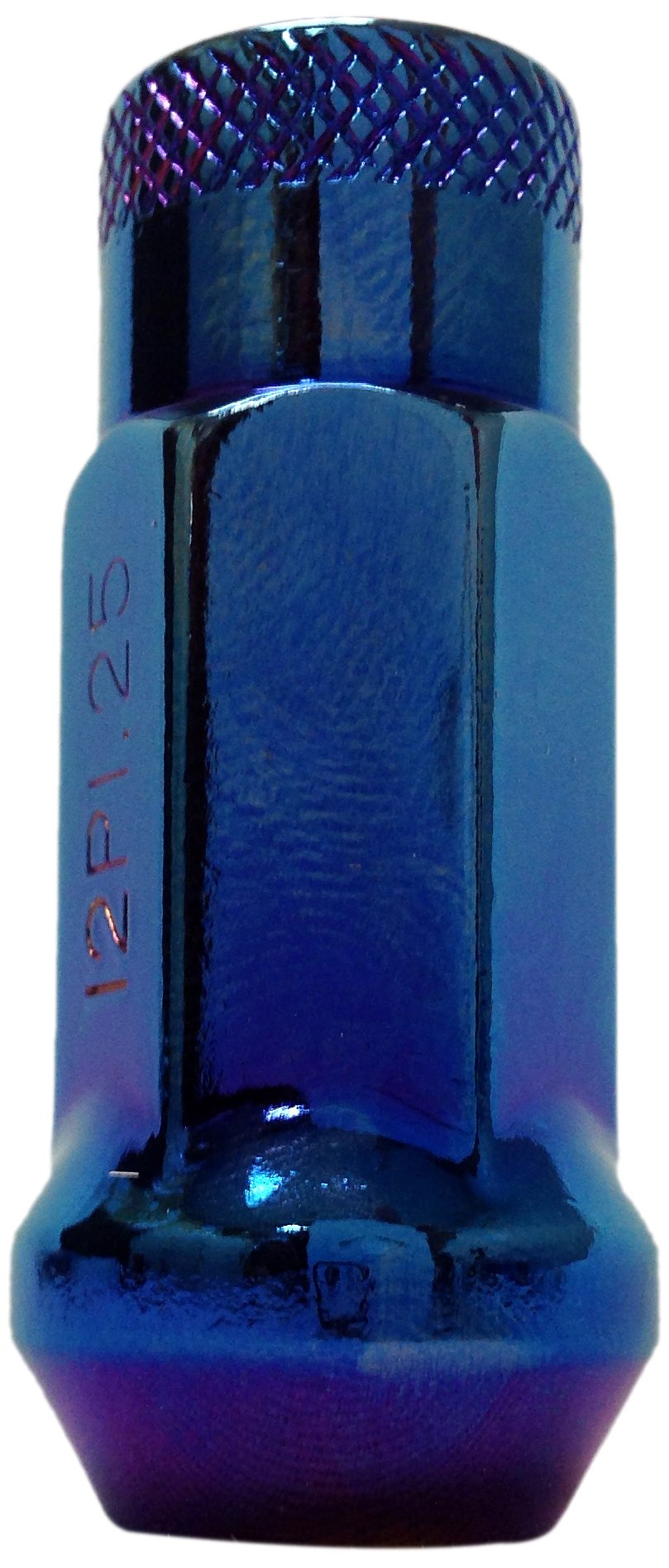 Muteki 32906U SR48 Series Blue 12mm x 1.5" Thread Size Open End Lug Nut, (Set of 20)