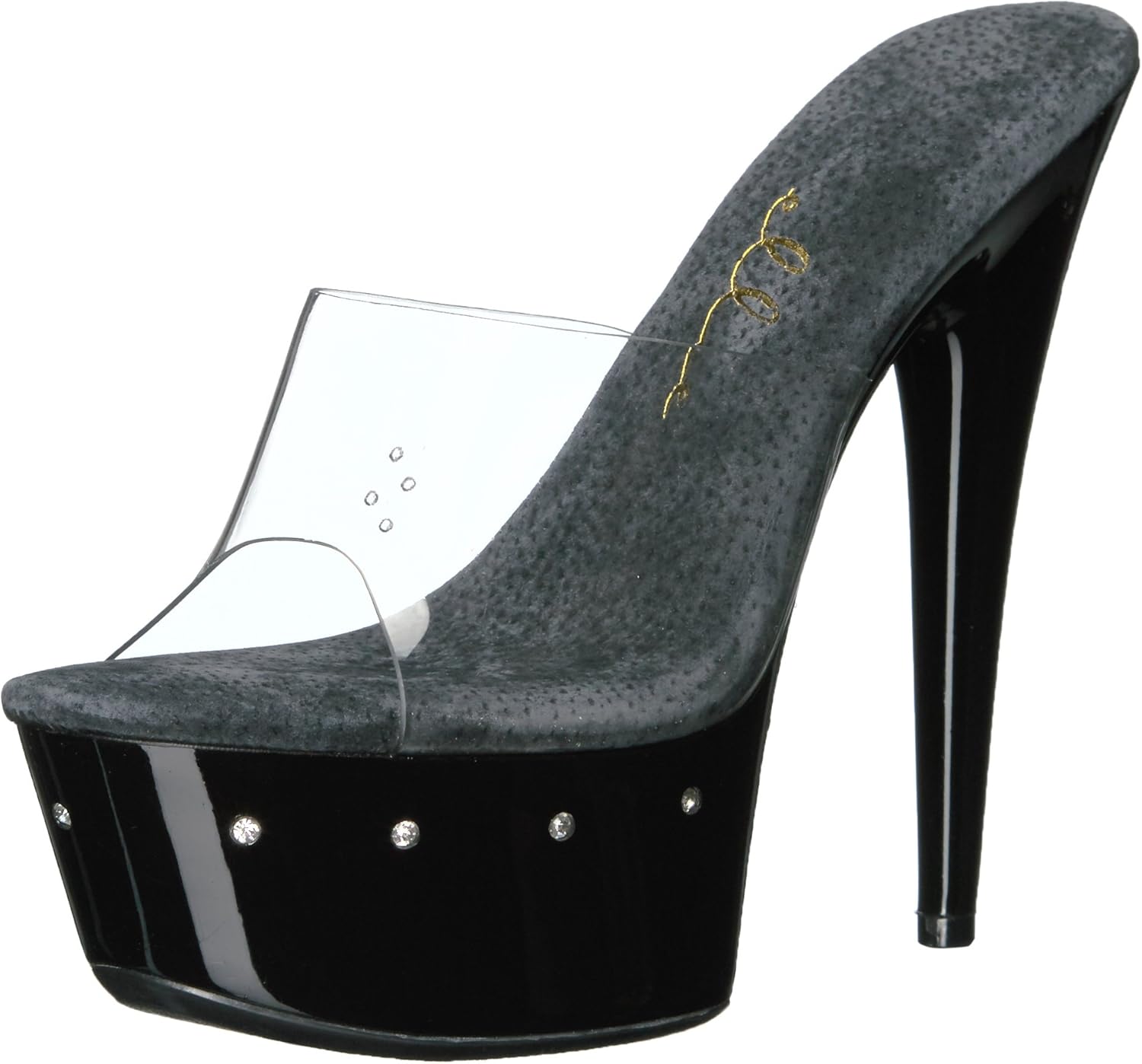Ellie Shoes Women's 609-harmony Platform Dress Sandal, Black, 10 US/10 M US