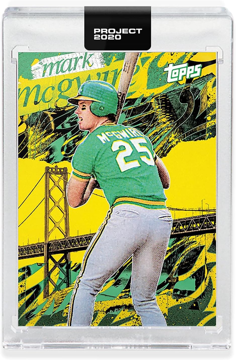 Topps Project 2020 Card 351-1987 Mark McGwire by Tyson Beck