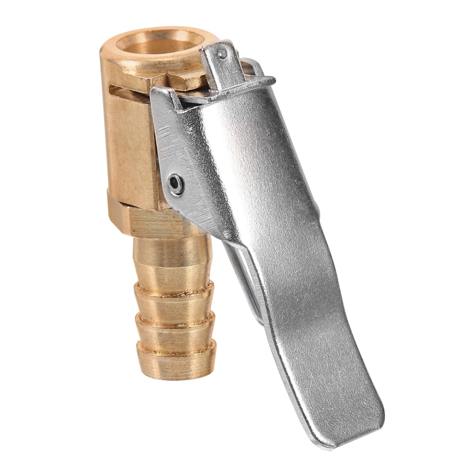 TOPPERFUN Tire Inflator Chuck Quick Connect Adapter Sturdy Air Chuck Clip for Car Tires Air Compressor Attachment