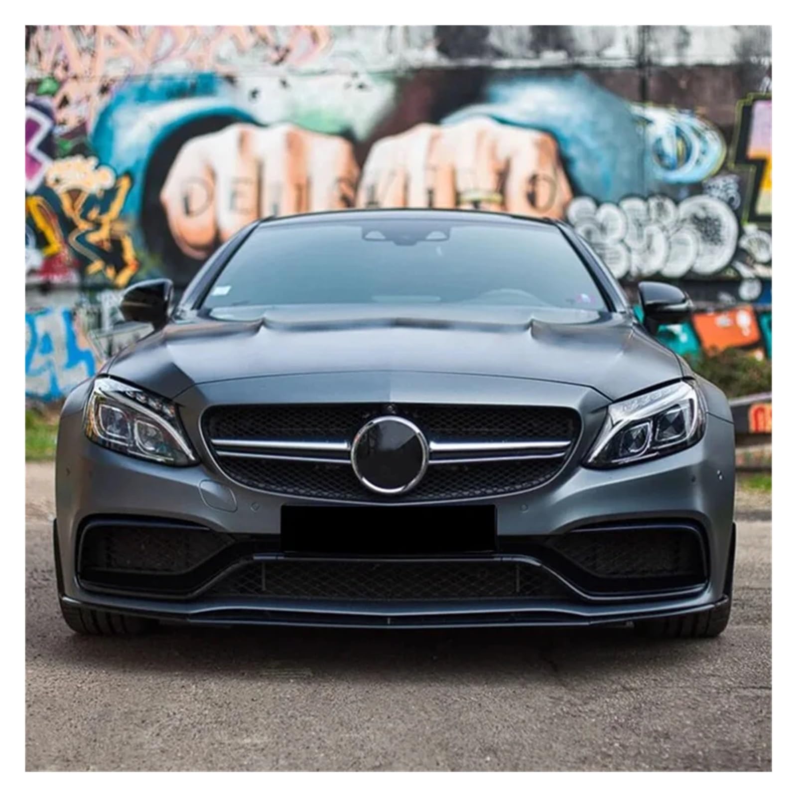 Do Benz C-class W205 C205 S205 C63 AMG Przedni zderzak