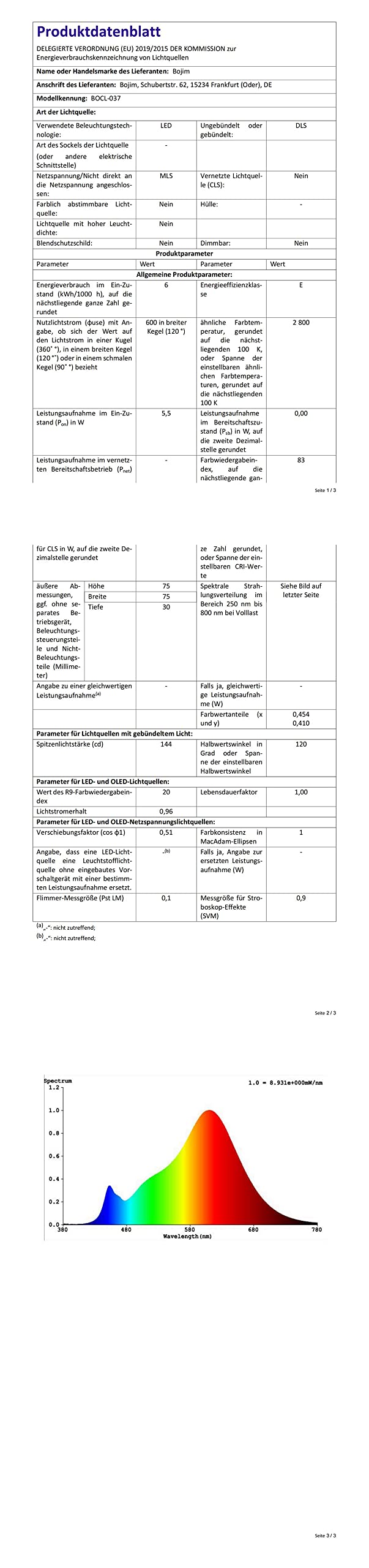 Spot Led Ecastrable 230 V Lot De 6, Spots Pour Salle De Bain Ip65, 5W Spots De Plafond Ultra