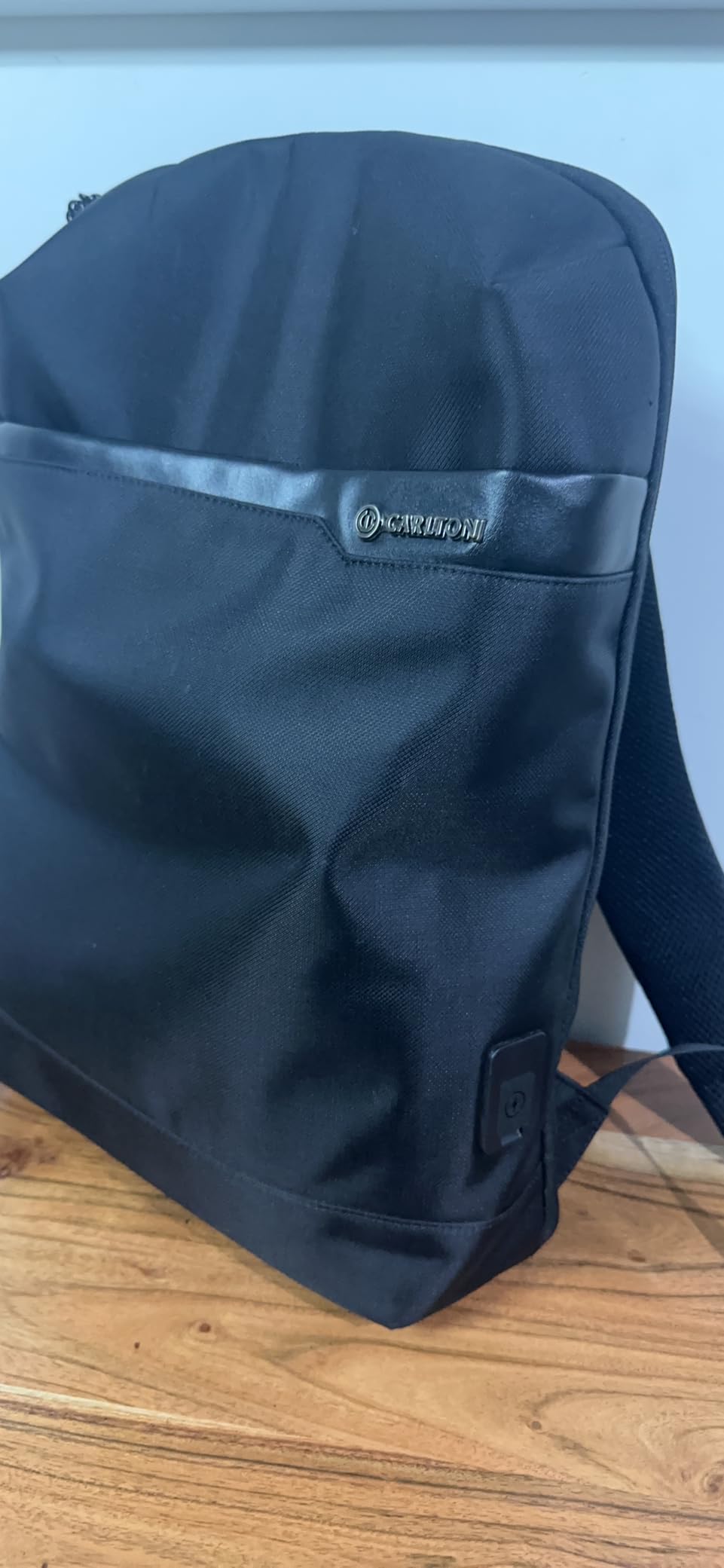 Buy CARLTON Laptop Backpack with Front Access Pocket, Trolley Sleeve