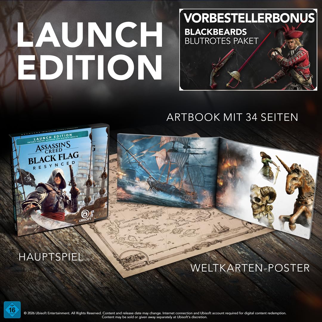 Assassin’s Creed Black Flag Resynced - Launch Edition - [PlayStation 5]