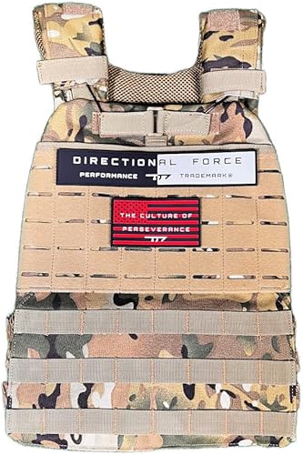 Directional Force Chaleco de peso Centurion Equipo de entrenamiento chaleco de entrenamiento Ropa y productos de rendimiento