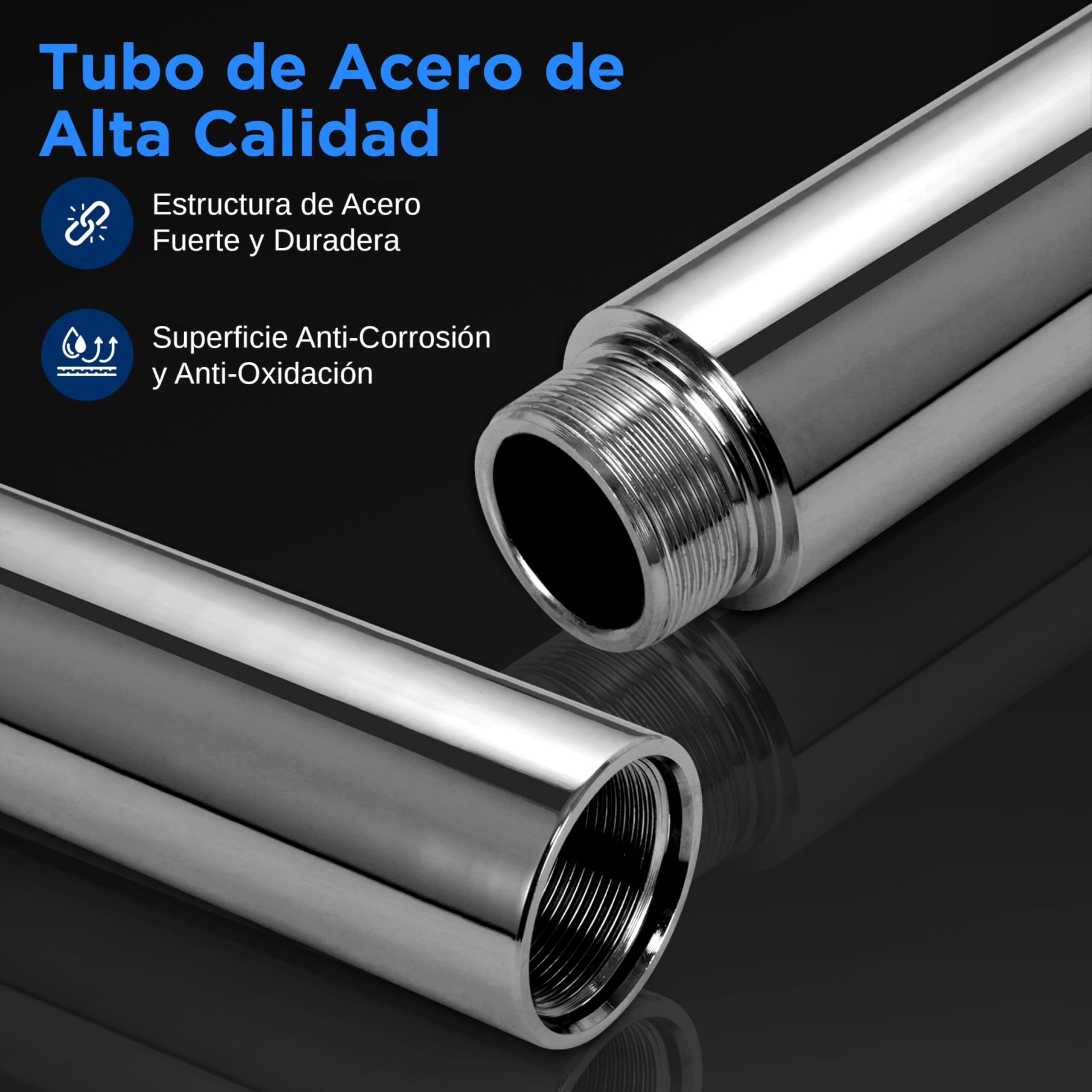 SereneLife barra pole dance, De baile, Plegable, Ejercicio, Para bailarinas, Principiantes, Ejercitadores, Atletas, Gimnasia, Fitness, Profesional, Clubes, Bares, Estudio, 1.21mts x 2