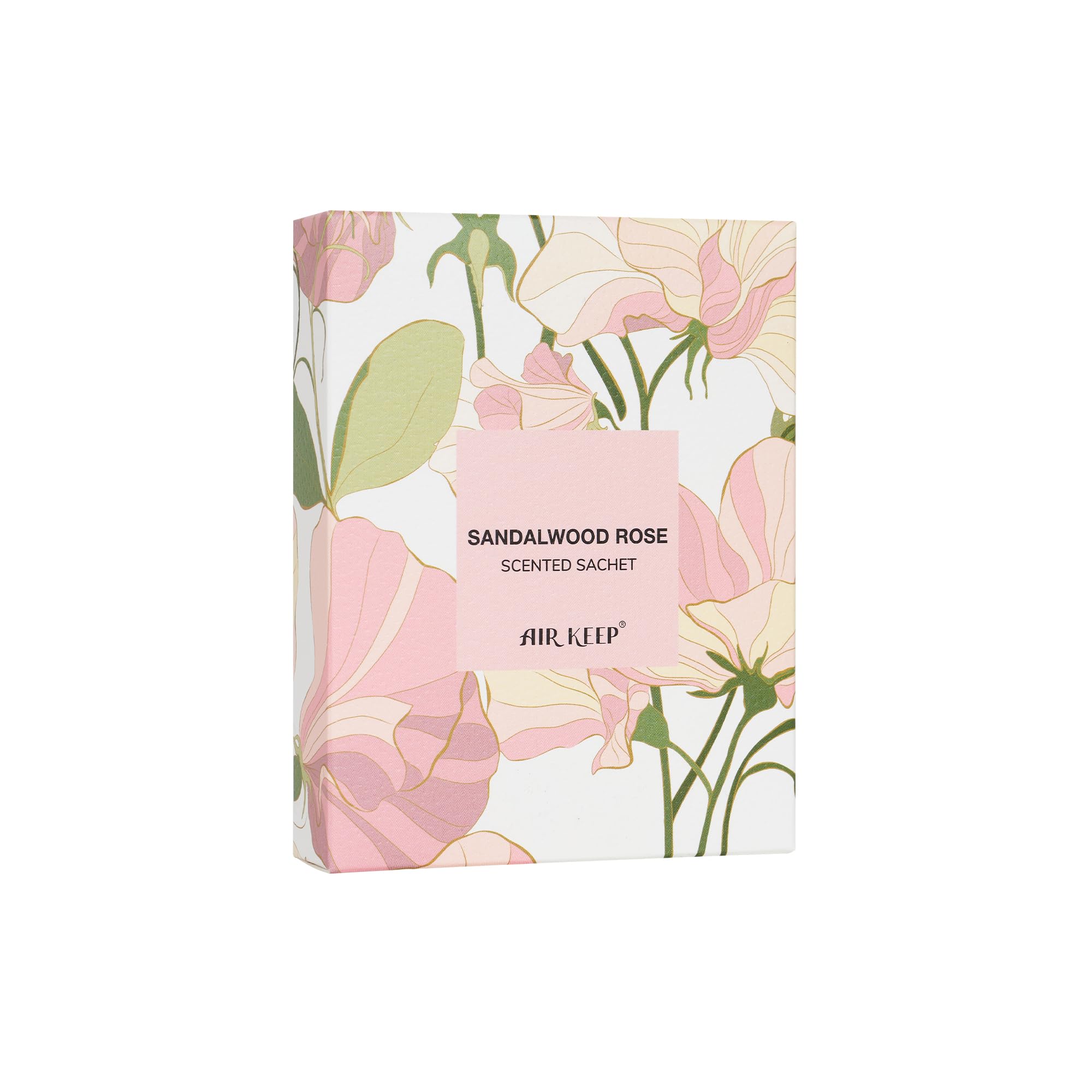 Airkeep Désodorisant Voiture Vanille Cashmere | Parfum D'Ambiance Longue Durée | Pour Tiroirs Et Armoires
