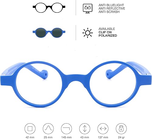 Miniatura 3 de DIDINSKY Lectores Gafas de Lectura para Presbicia Anti Luz Azul para Hombres y Mujeres. Tacto de Goma, Patillas Flexibles y Lentes