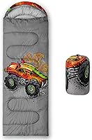 Vista 32 de AILONEN Cute Frog Green - Saco de dormir para acampar, ligero e impermeable, 3 estaciones de clima cálido y fresco, compresión portátil de viaje