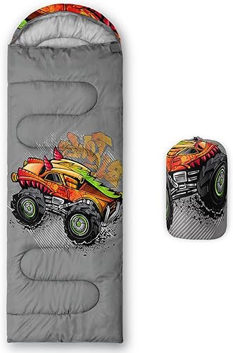 Miniatura 33 de AILONEN Cute Frog Green - Saco de dormir para acampar, ligero e impermeable, 3 estaciones de clima cálido y fresco, compresión portátil de viaje