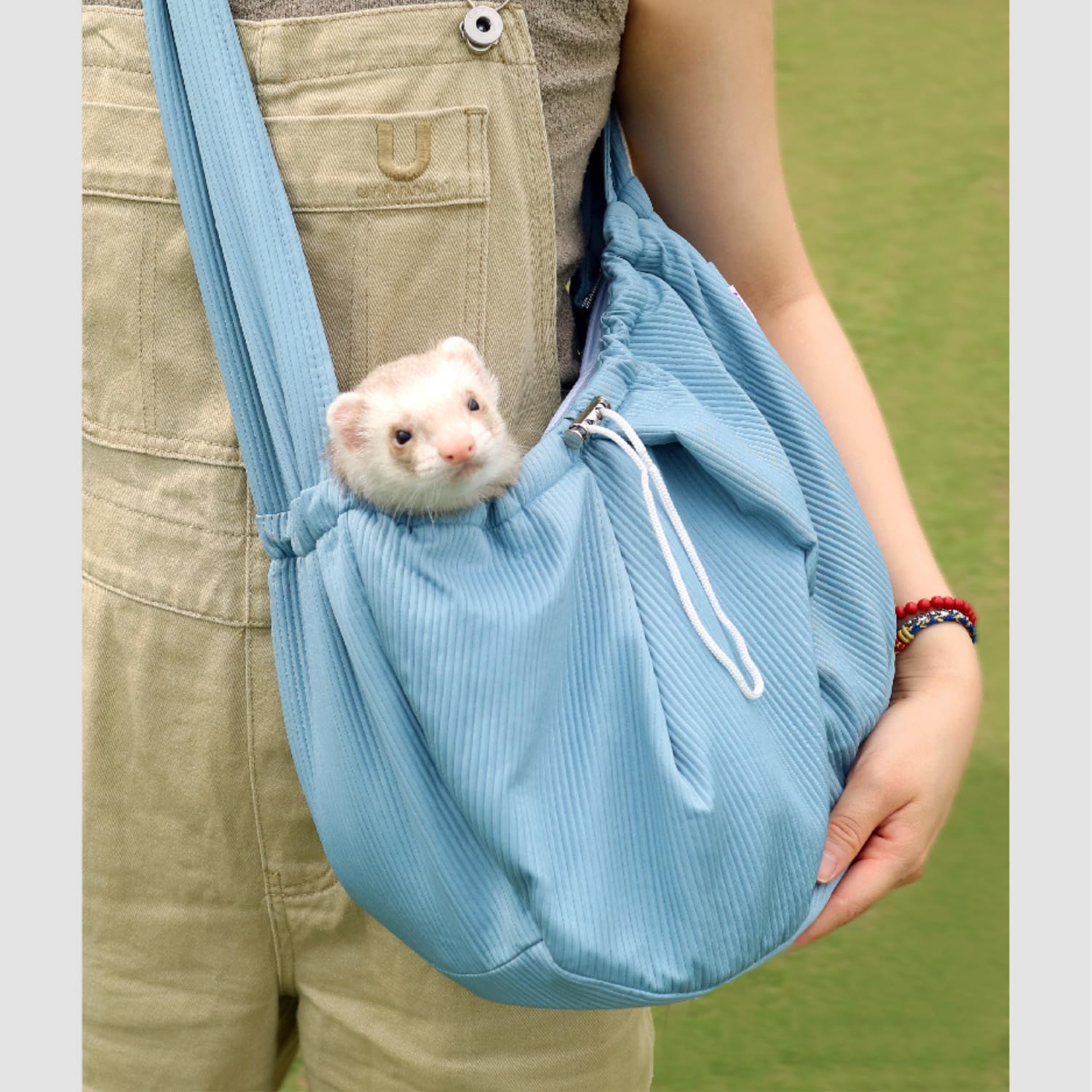 Amazon.co.jp: フェレットスリングキャリア - ペットキャリーバッグ