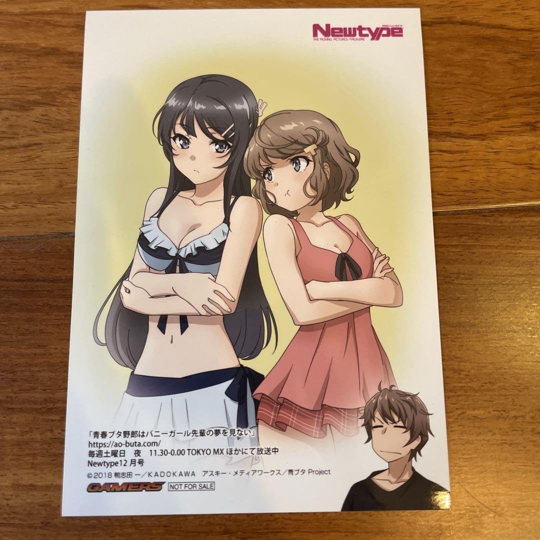 Amazon.co.jp: 青ブタ 桜島麻衣 古賀朋絵 ブロマイド : おもちゃ