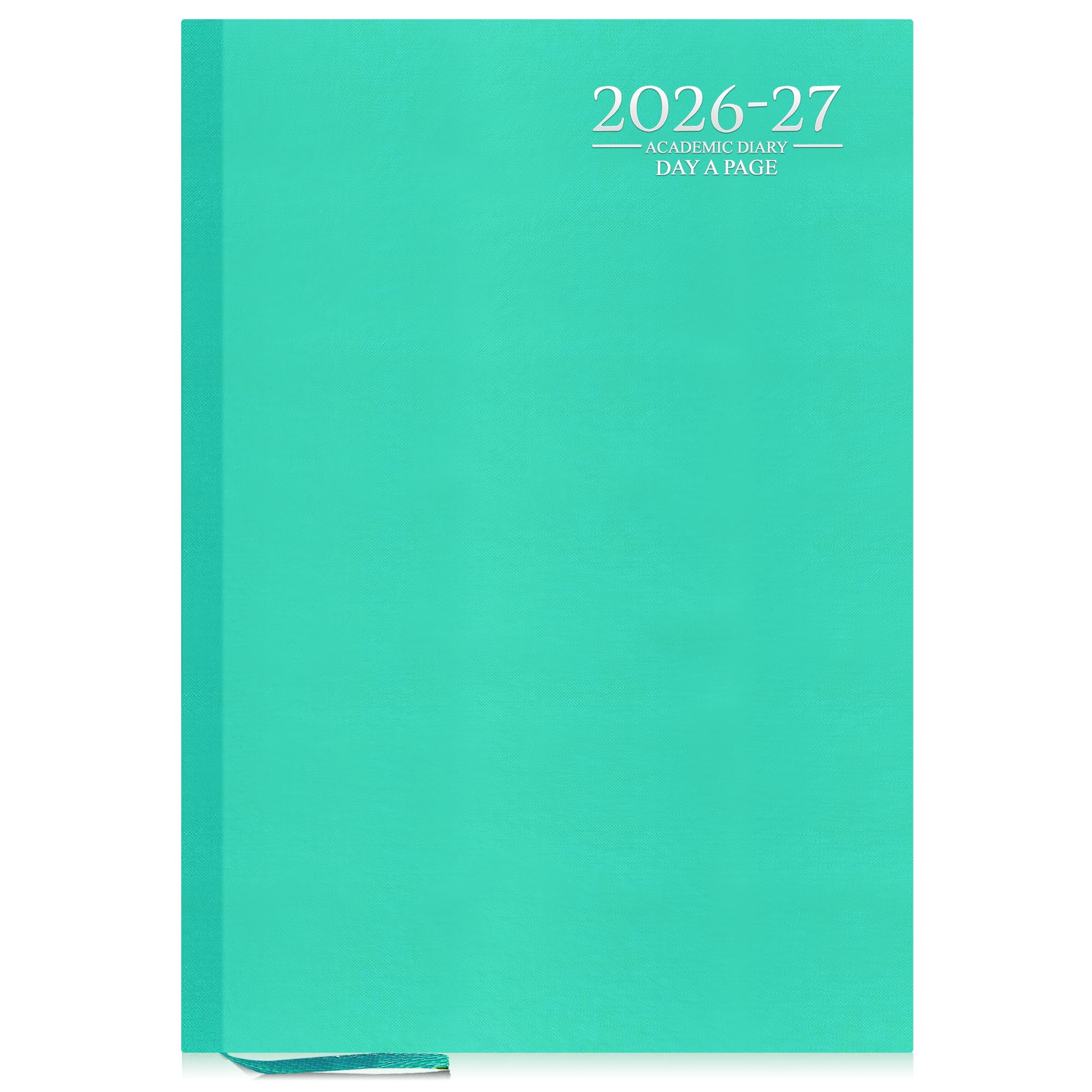 G4GADGET 2026-2027 Academic Diary A4 Week To View Teal Hardback – August 2026 to July 2027 Weekly Planner, Student Teacher School Organizer, Timetable & Appointment Year Planner