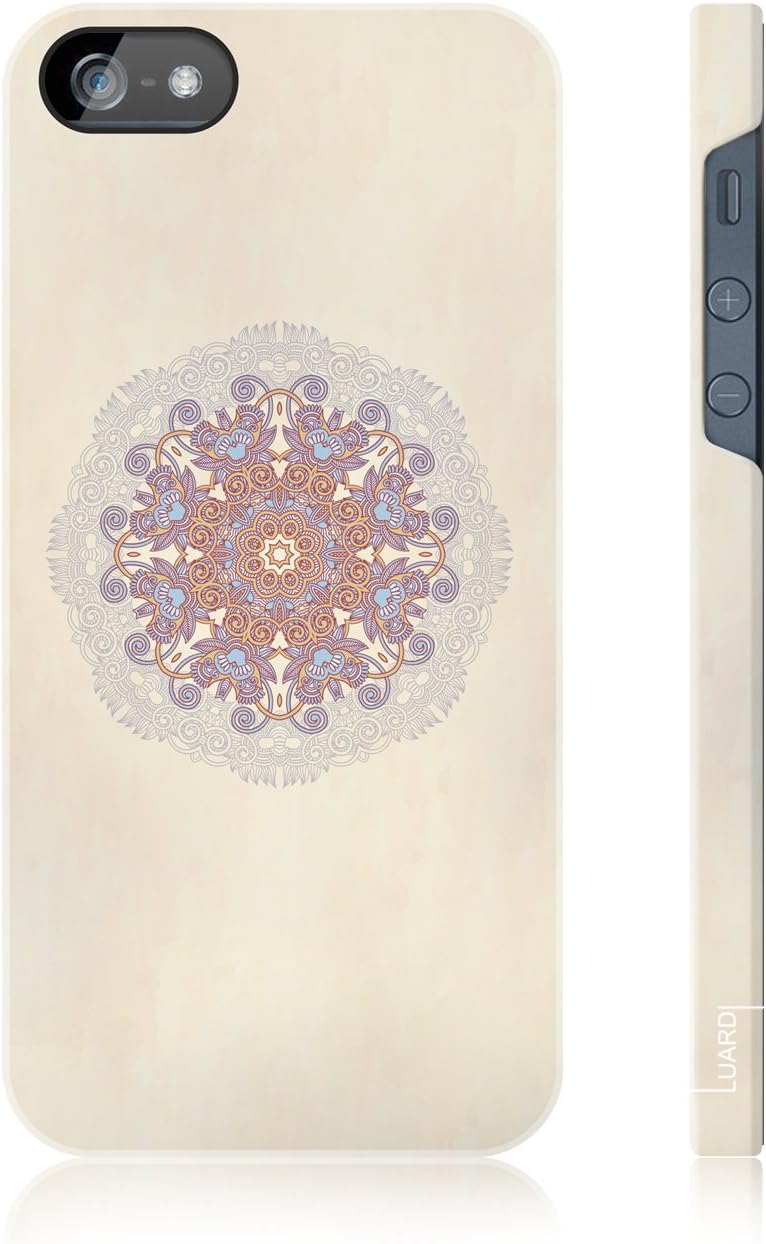 Luardi Snap-On Decorative Back Covers for iPhone 5/5S - Bohemian Bouquet - Retail Packaging - Multi