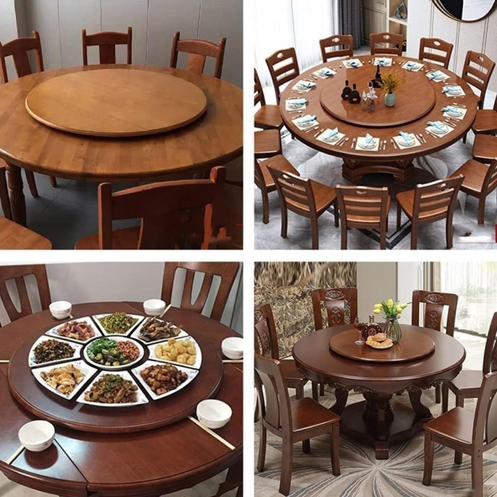 Plateau Tournant Lazy Susan Grand 80cm 90cm 100cm Plateau De Service