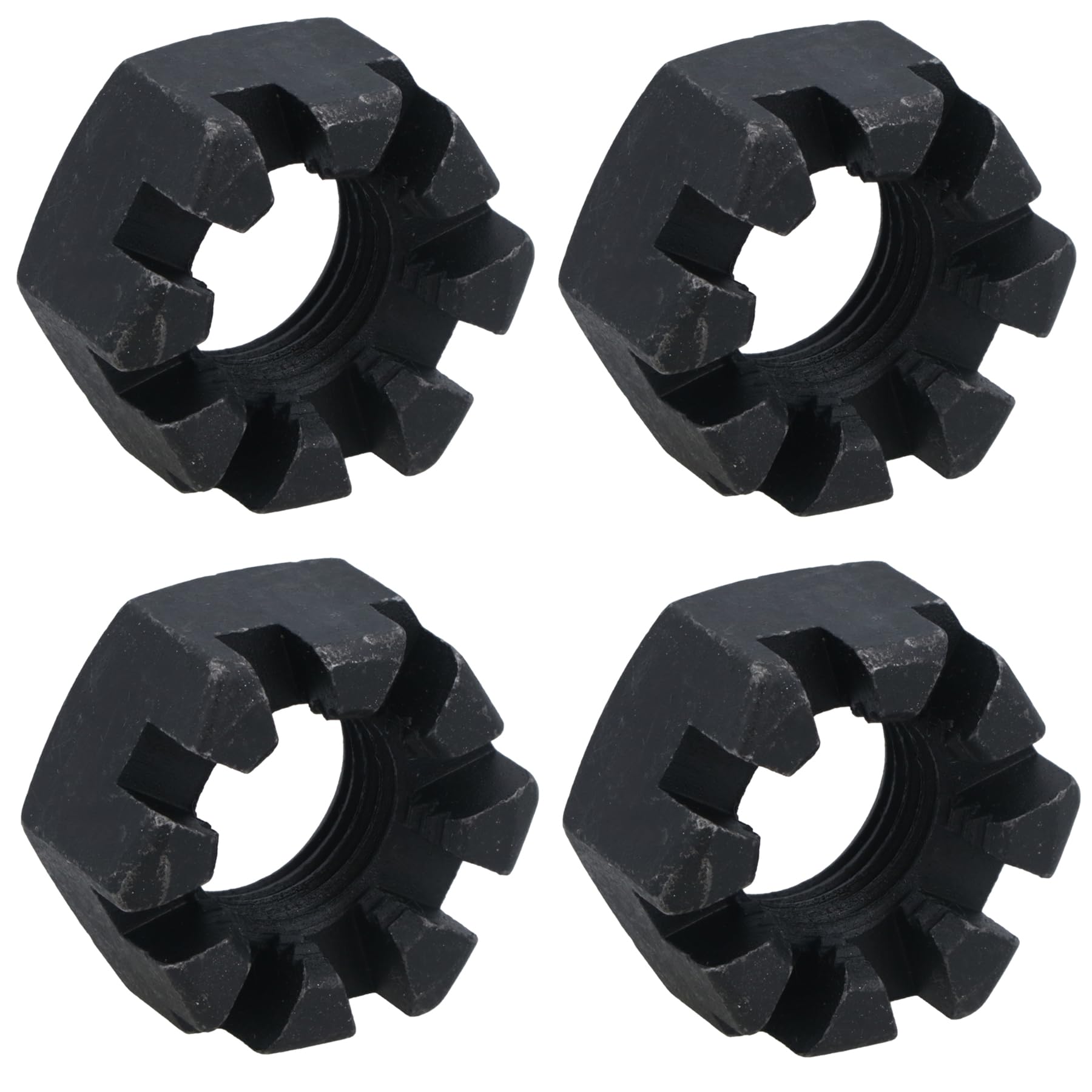 Écrou crénelé 3/4" BSF de haute précision pour moyeu de remorque robuste - 8
