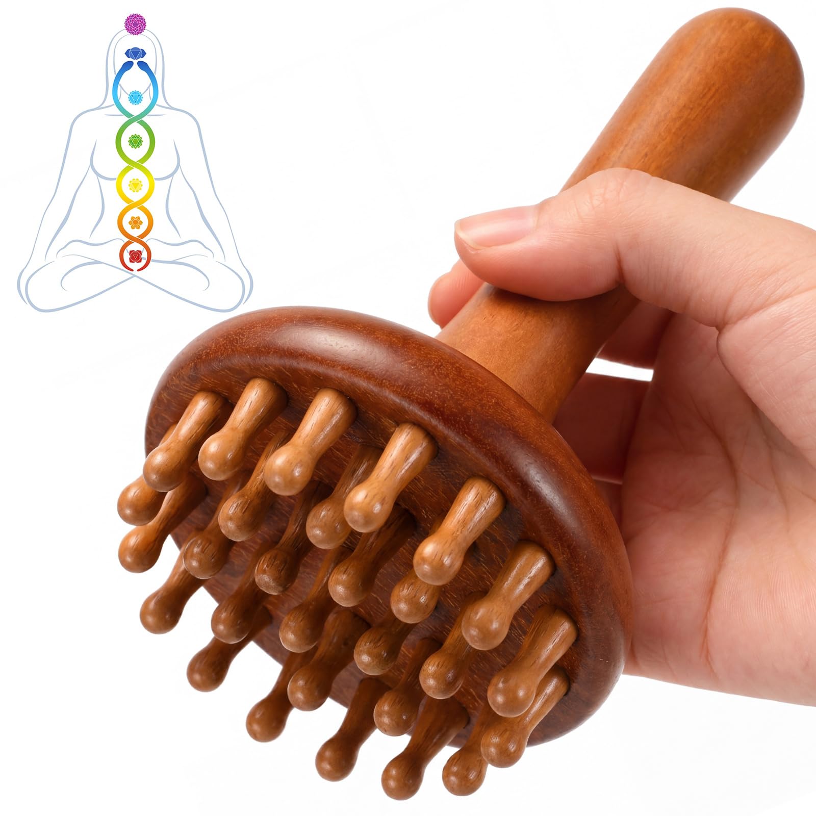 Photo 1 of Ferrochef Rosewood Meridian Massage Brush