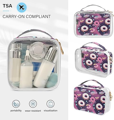 Miniatura 5 de Clear Toiletry Bag for Traveling,2 Pack Makeup Cosmetic Bag with Zipper,Travel Bag for Toiletries,Travel Essentials 21215333