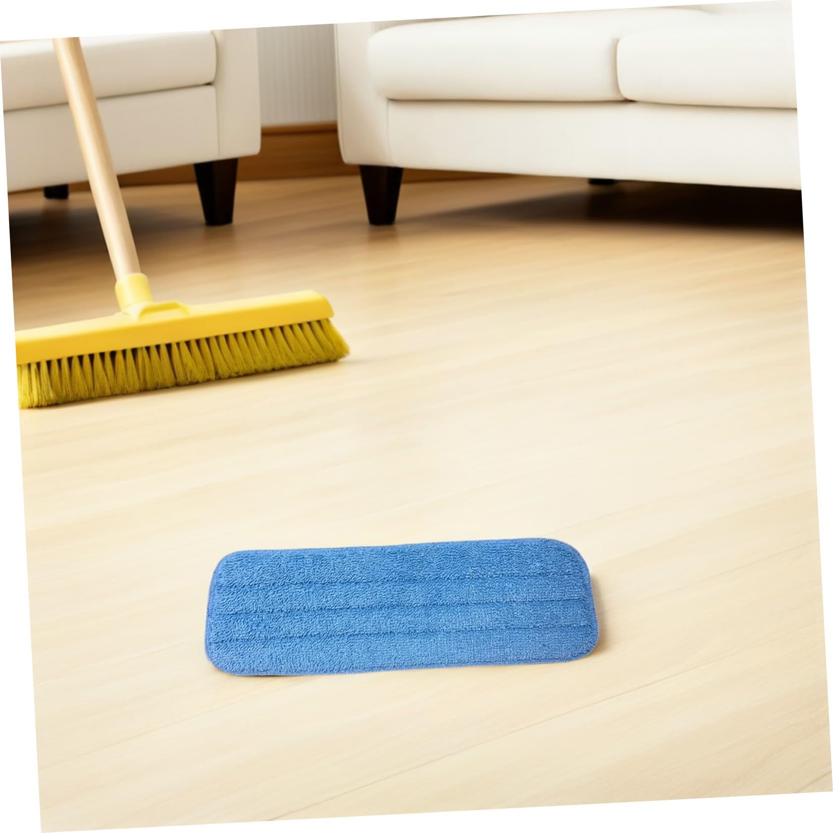 SHERCHPRY 10 Pezzi Panni Riutilizzabili in Microfibra Ricarica Per Mop Spray Panni Lavabili Per Pulizia Di Pavimenti e Superfici Dure