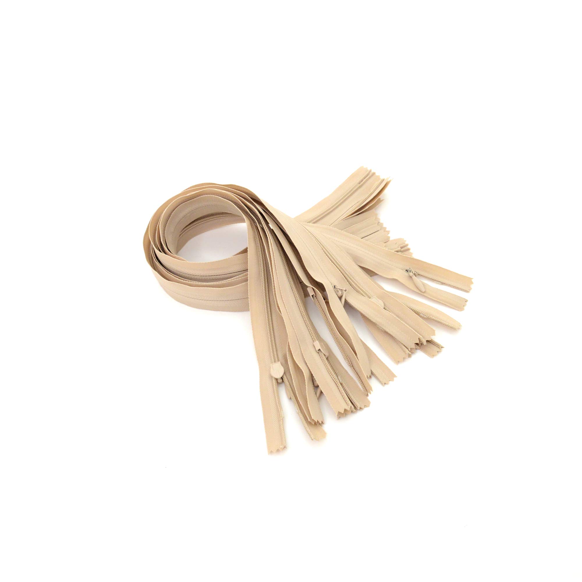 LEDUC Zip, Beige, 40cm